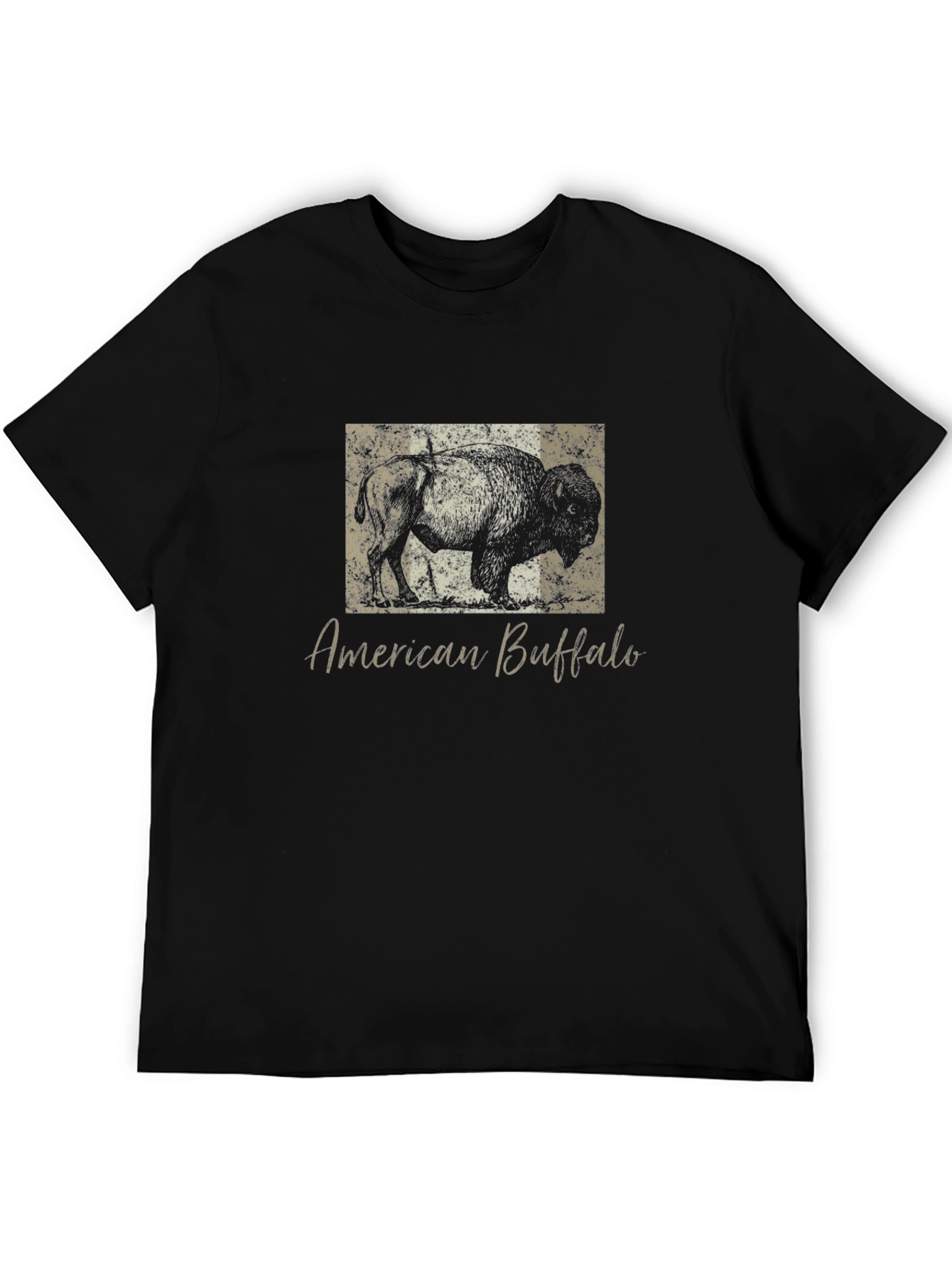 American Buffalo Graphic Print Tee
