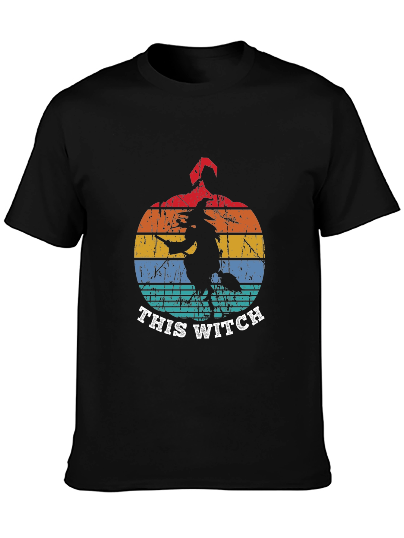 Retro Halloween Witch T-Shirt