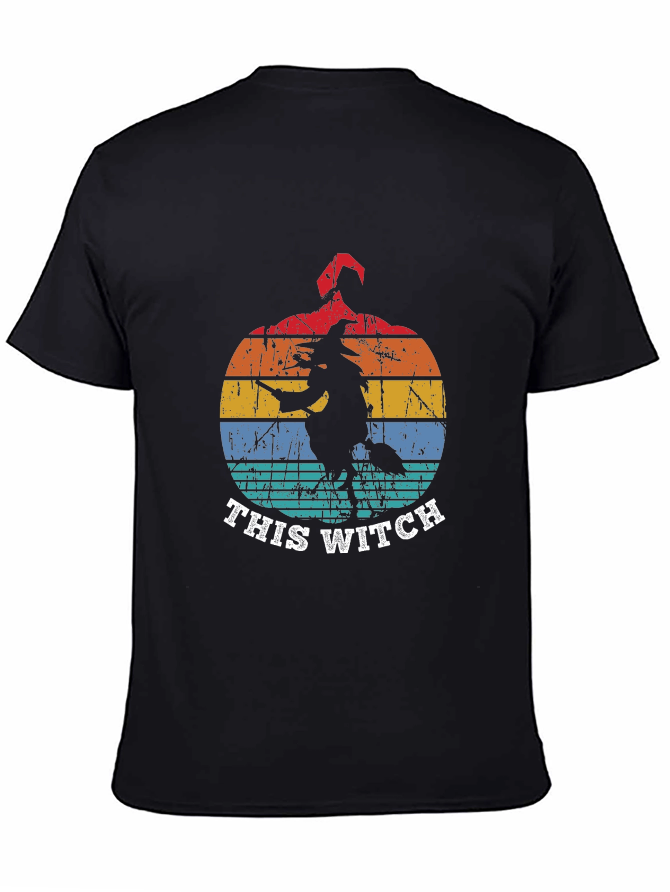 Retro Halloween Witch T-Shirt