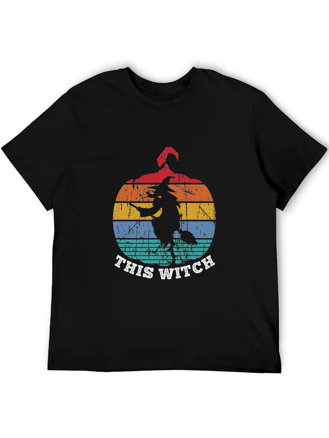 Retro Halloween Witch T-Shirt