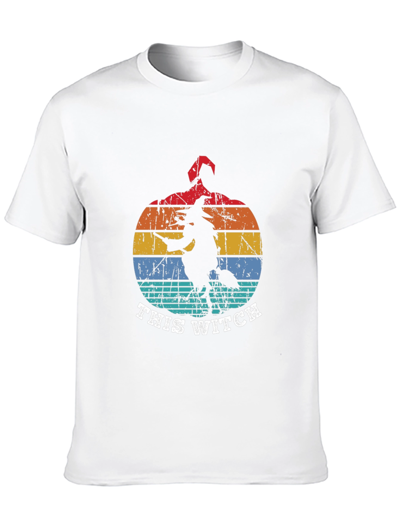 Retro Halloween Witch T-Shirt