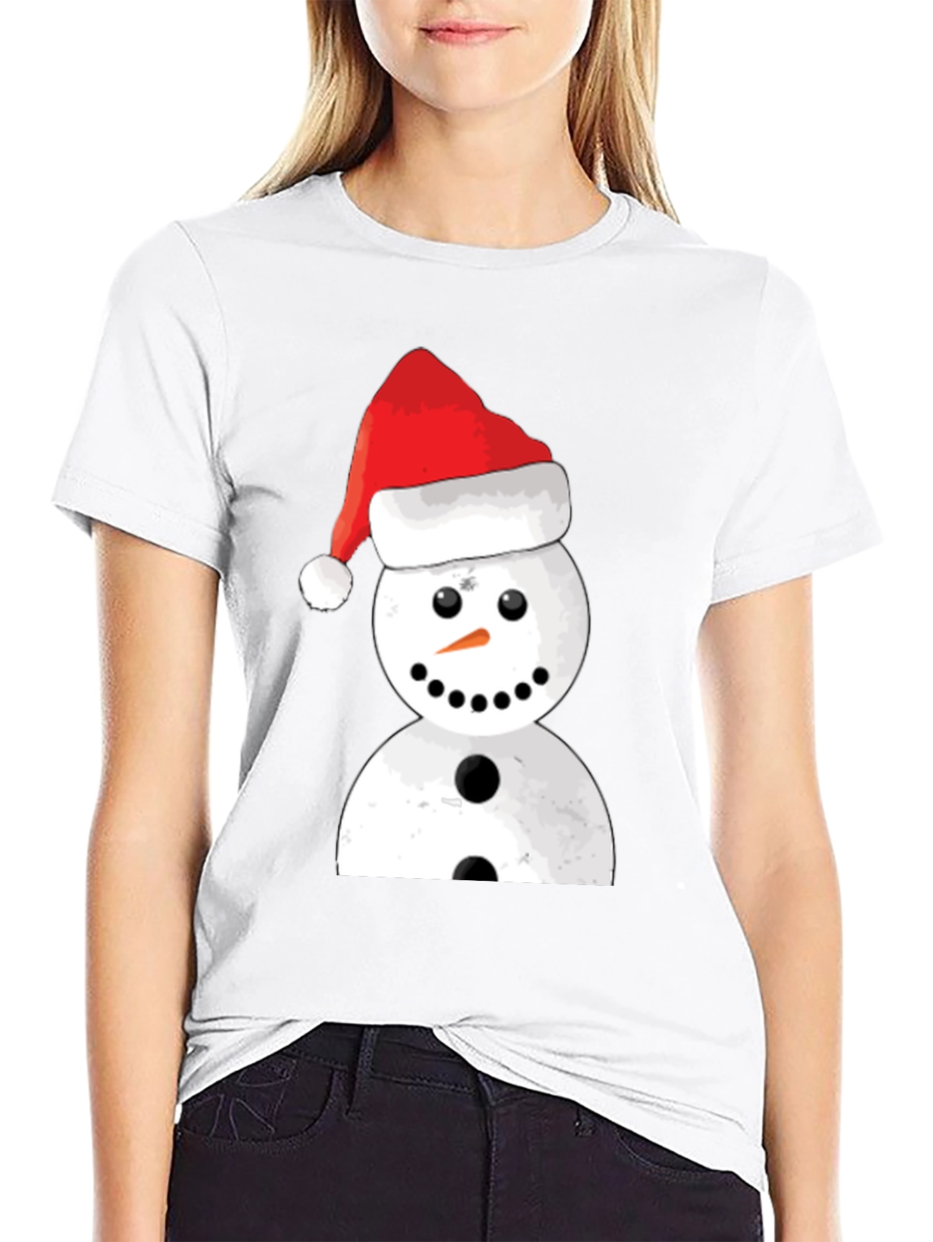 Festive Snowman Holiday T-Shirt