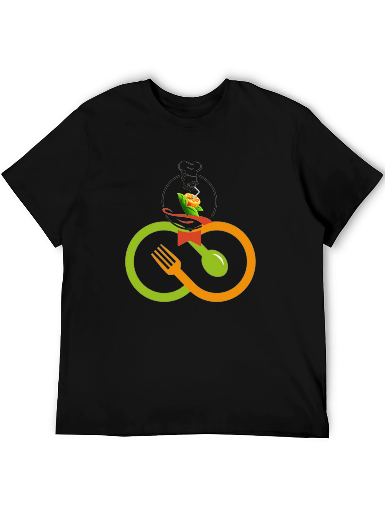 Culinary Cycle T-Shirt - Stylish Foodie Apparel