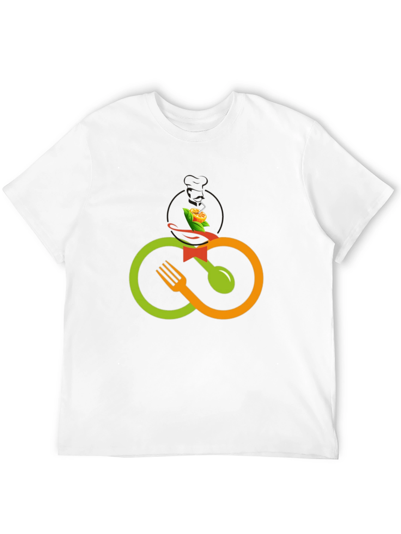 Culinary Cycle T-Shirt - Stylish Foodie Apparel