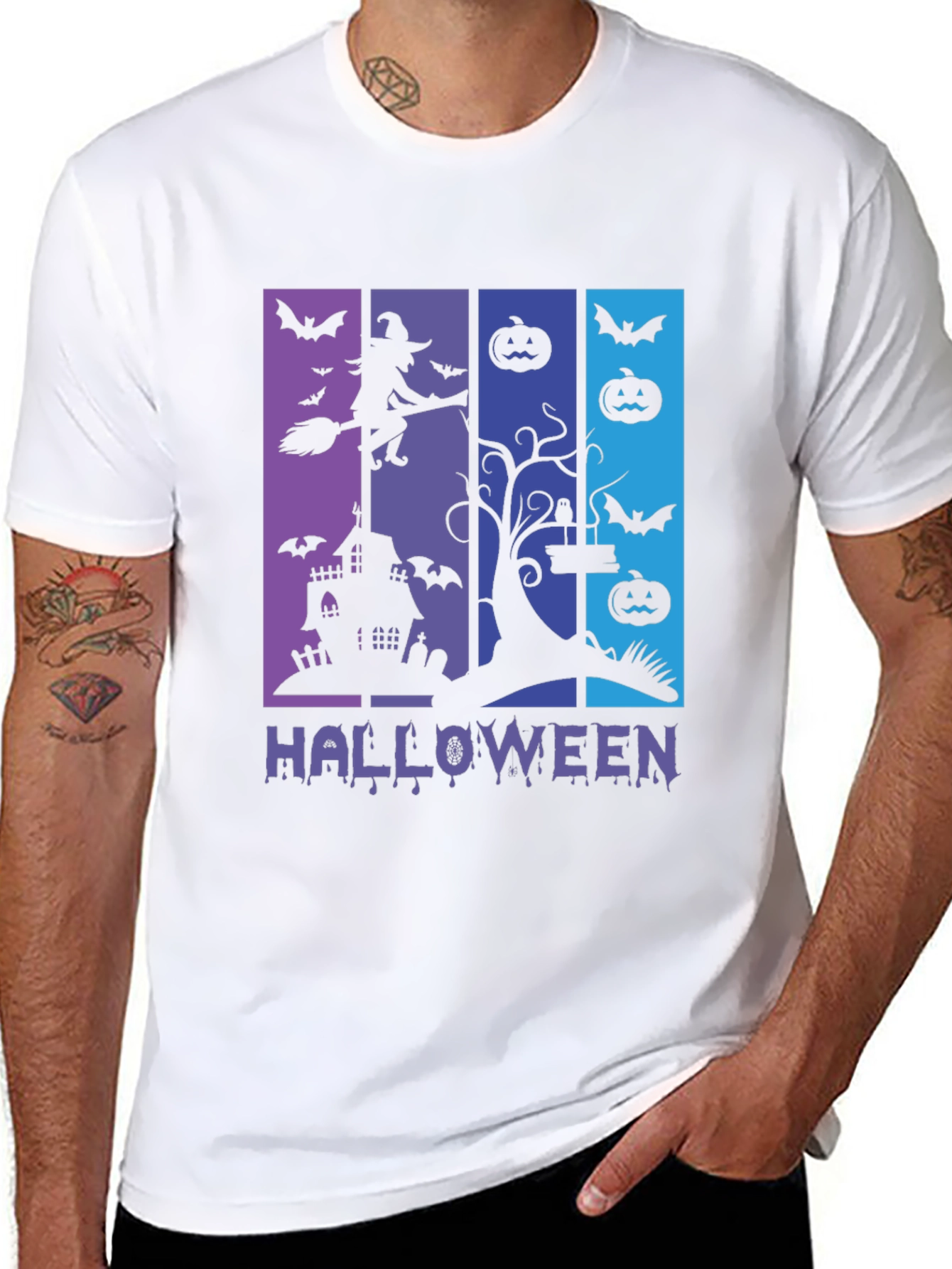 Halloween Graphic Tee Shirt