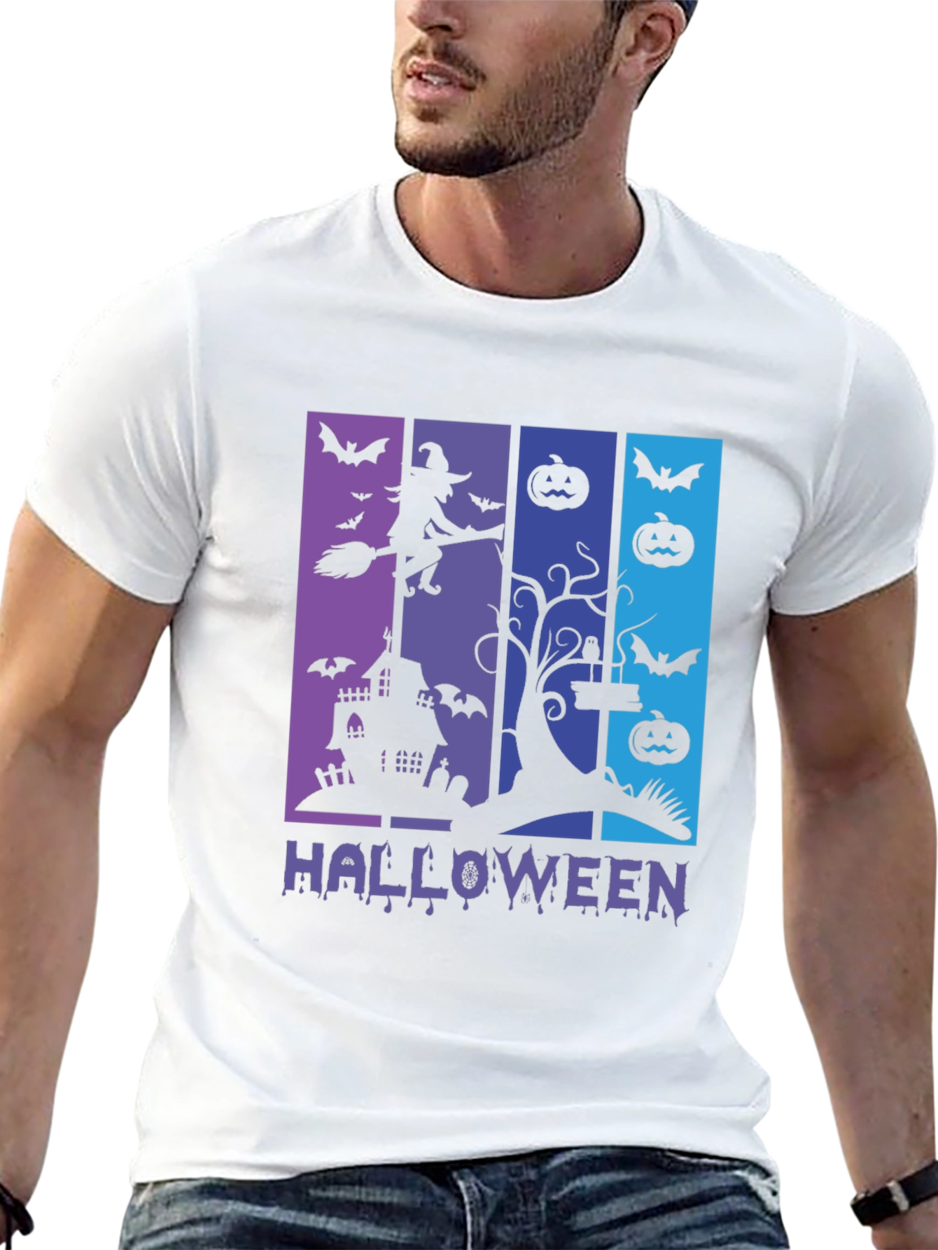 Halloween Graphic Tee Shirt