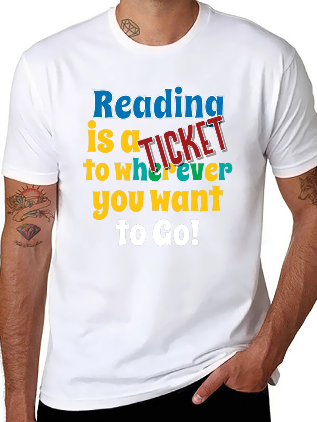 Reading is a Ticket T-Shirt