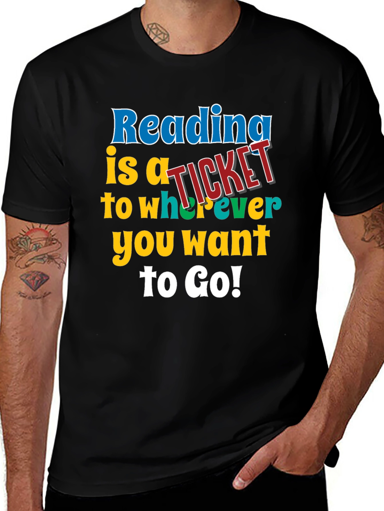 Reading is a Ticket T-Shirt