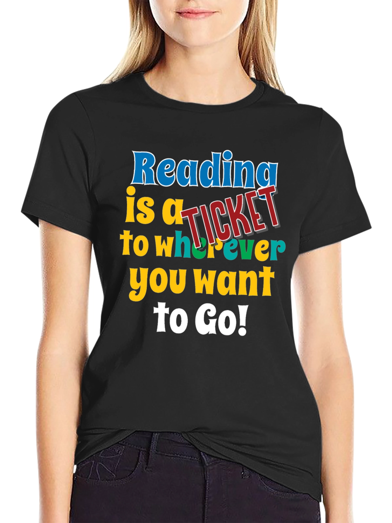 Reading is a Ticket T-Shirt