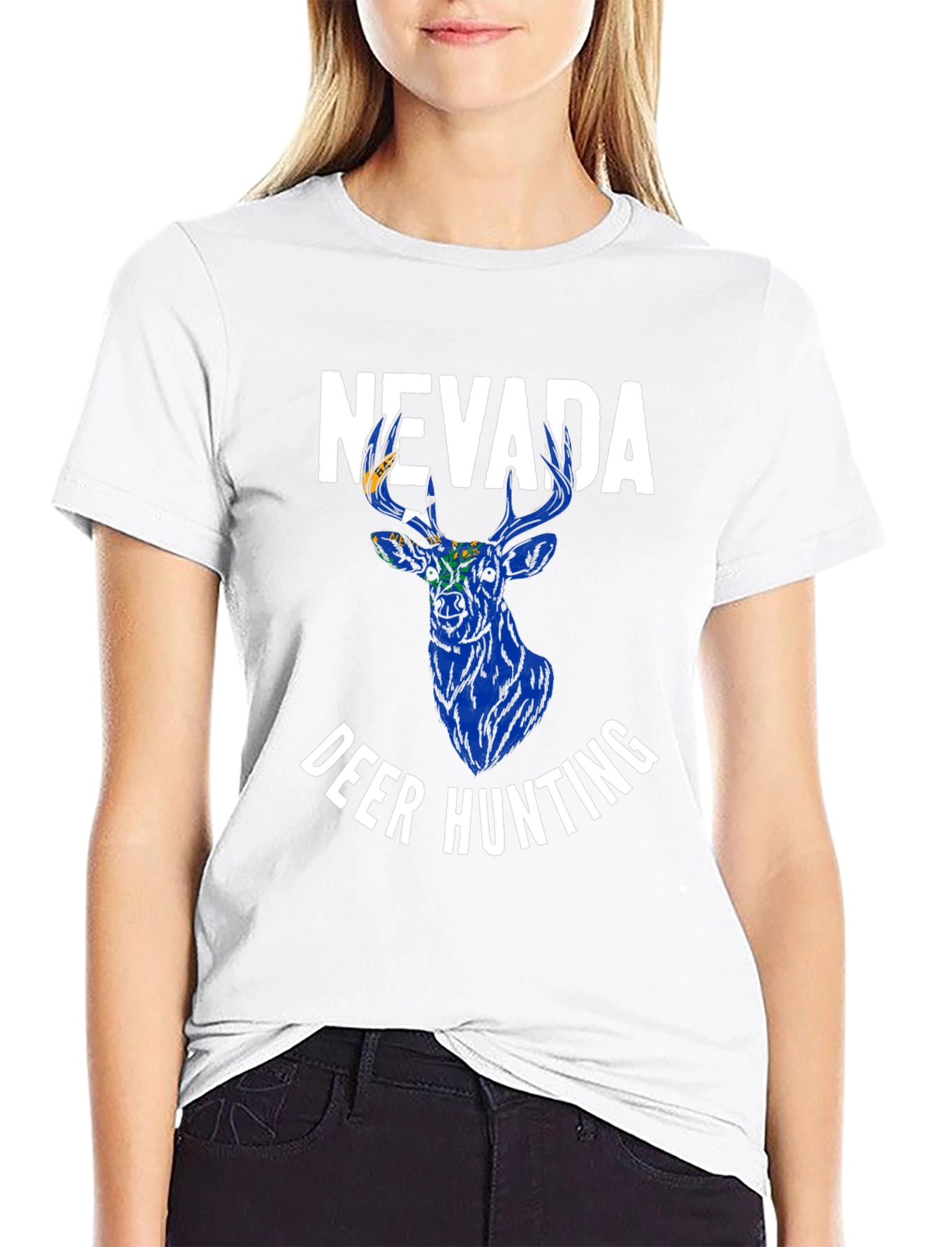 Nevada Deer Hunting T-Shirt