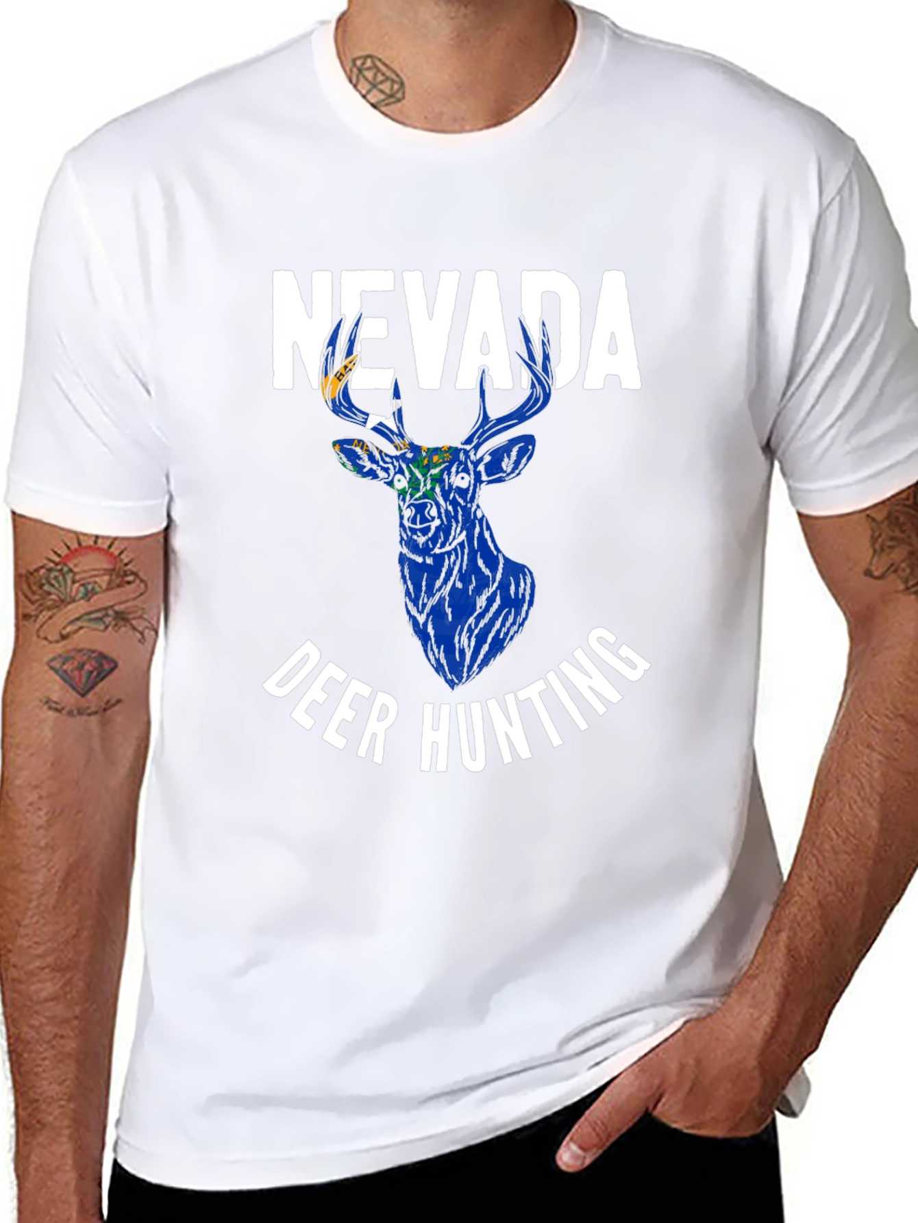 Nevada Deer Hunting T-Shirt