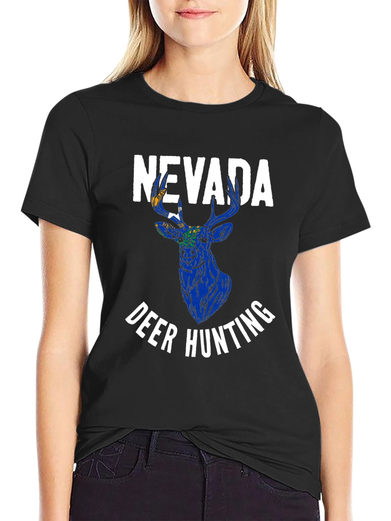 Nevada Deer Hunting T-Shirt