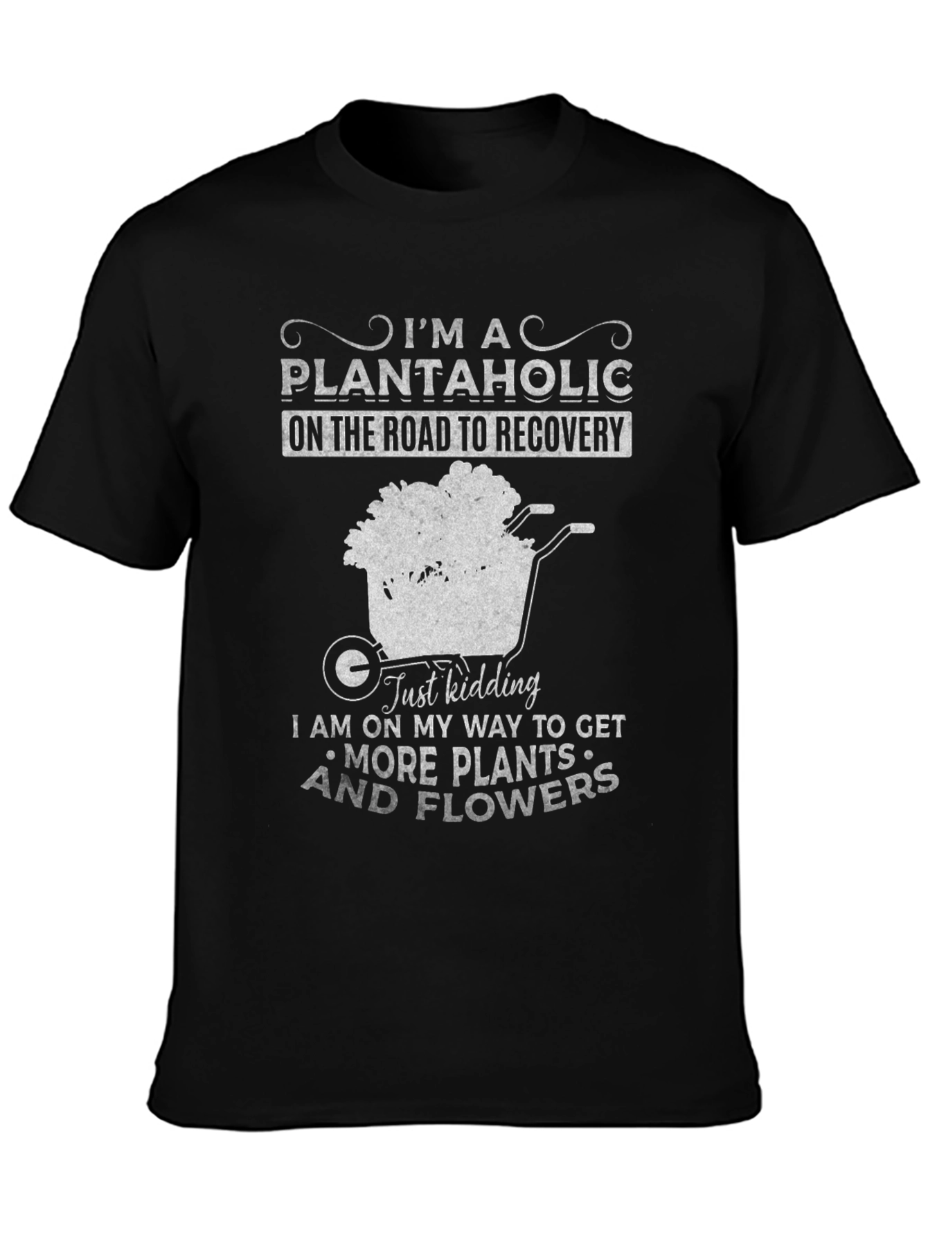 Plantaholic T-Shirt: Gardening Humor