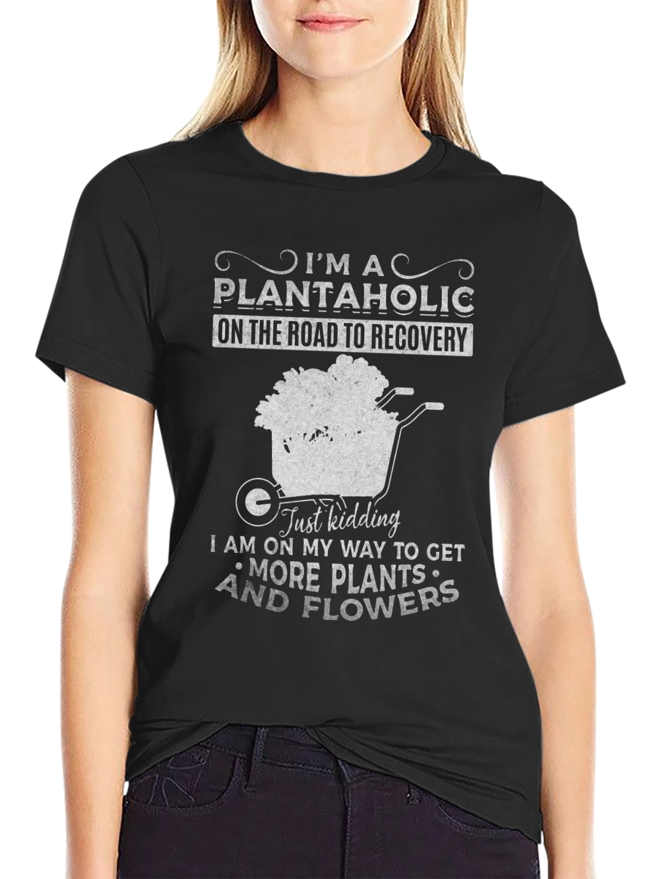 Plantaholic T-Shirt: Gardening Humor
