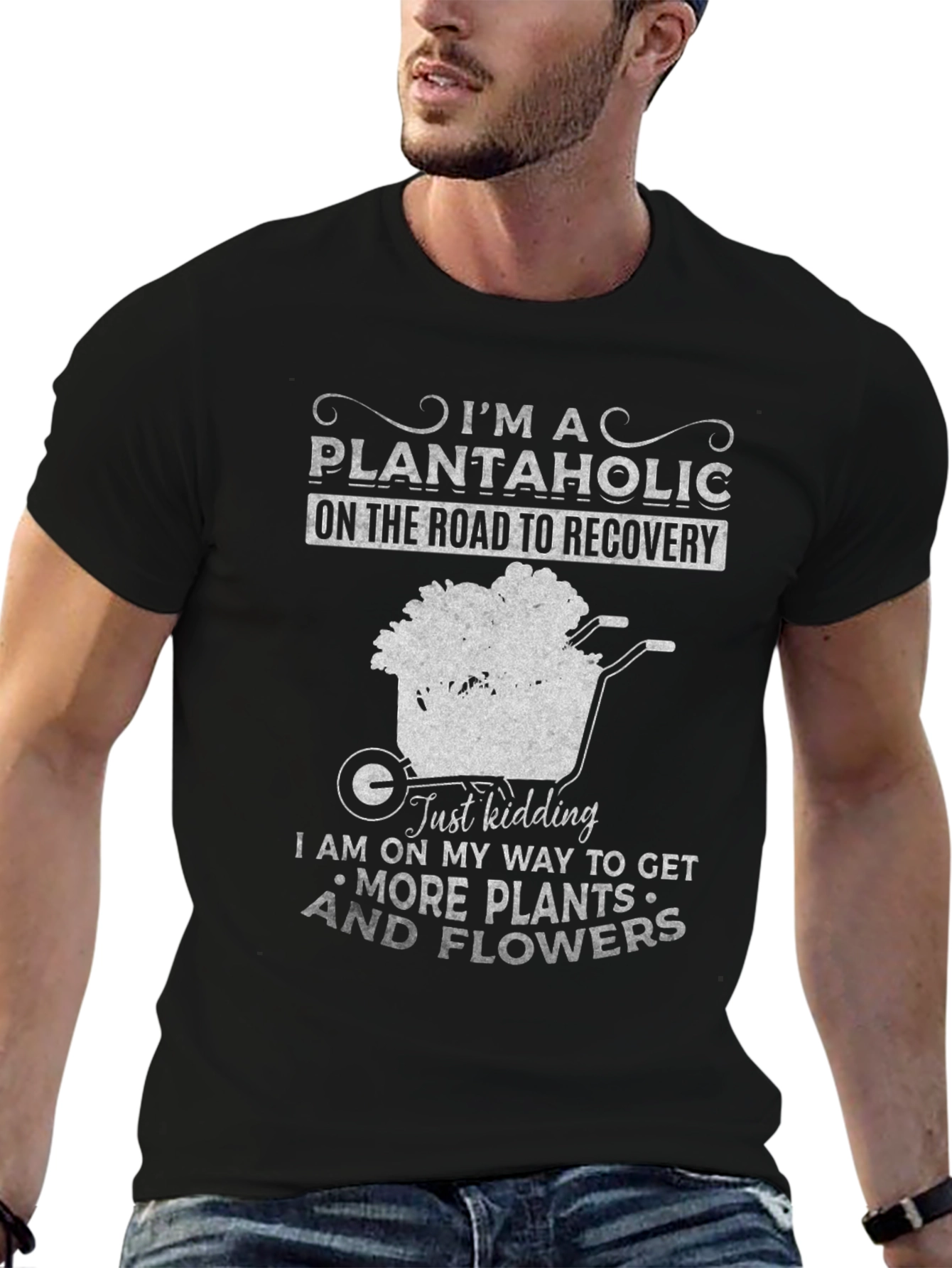 Plantaholic T-Shirt: Gardening Humor