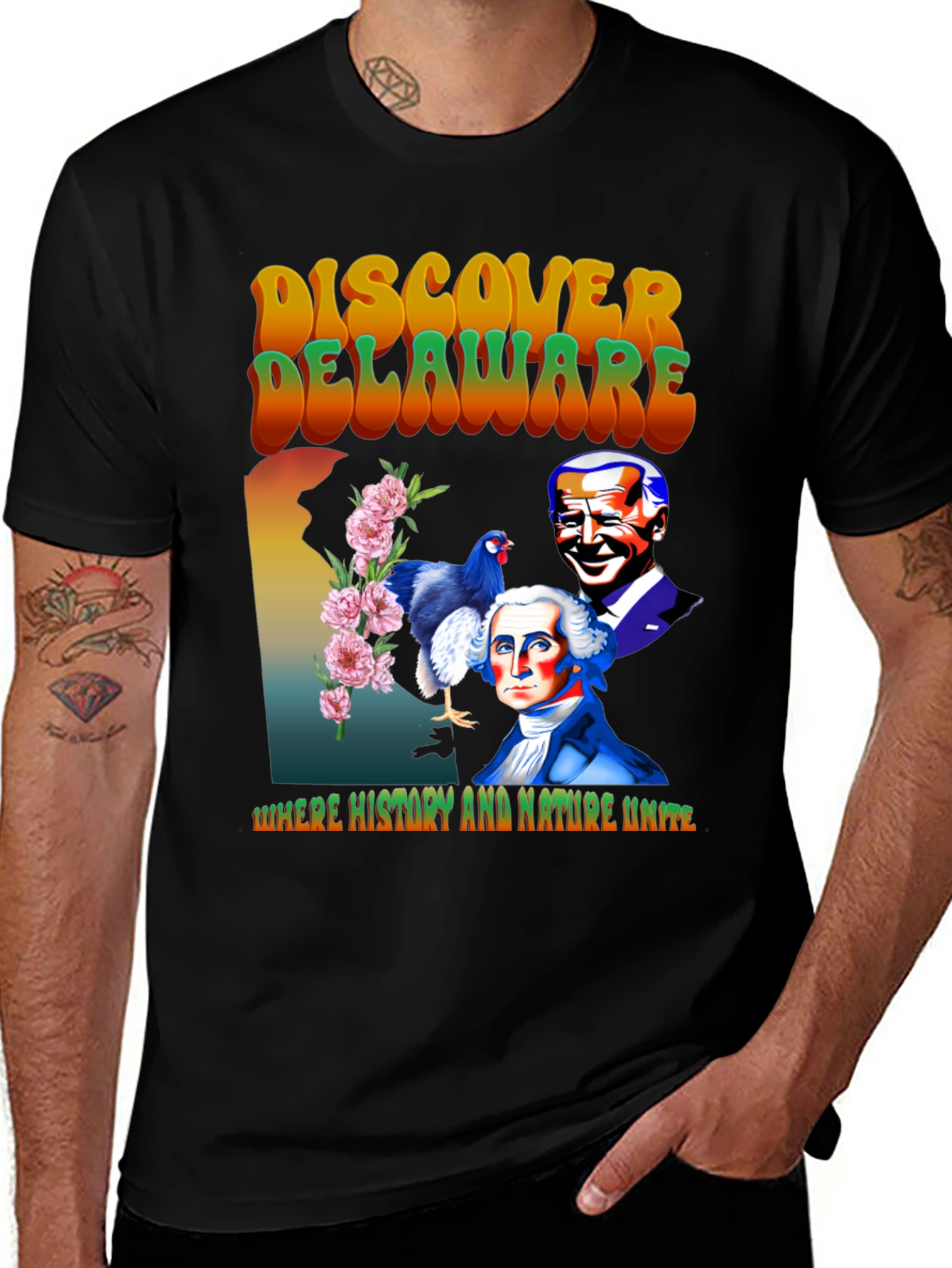 Delaware Pride Graphic Tee