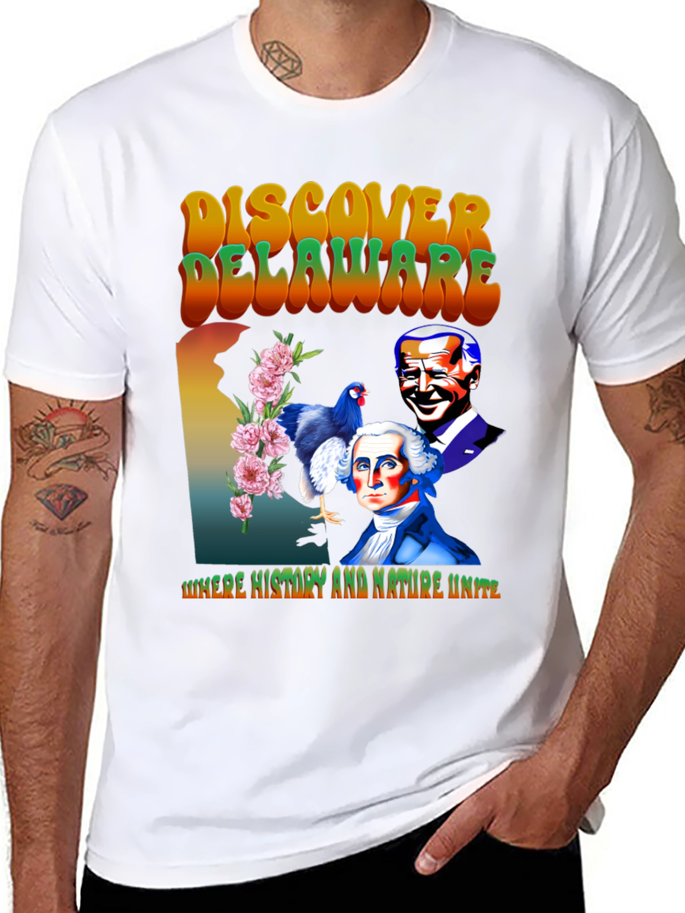 Delaware Pride Graphic Tee