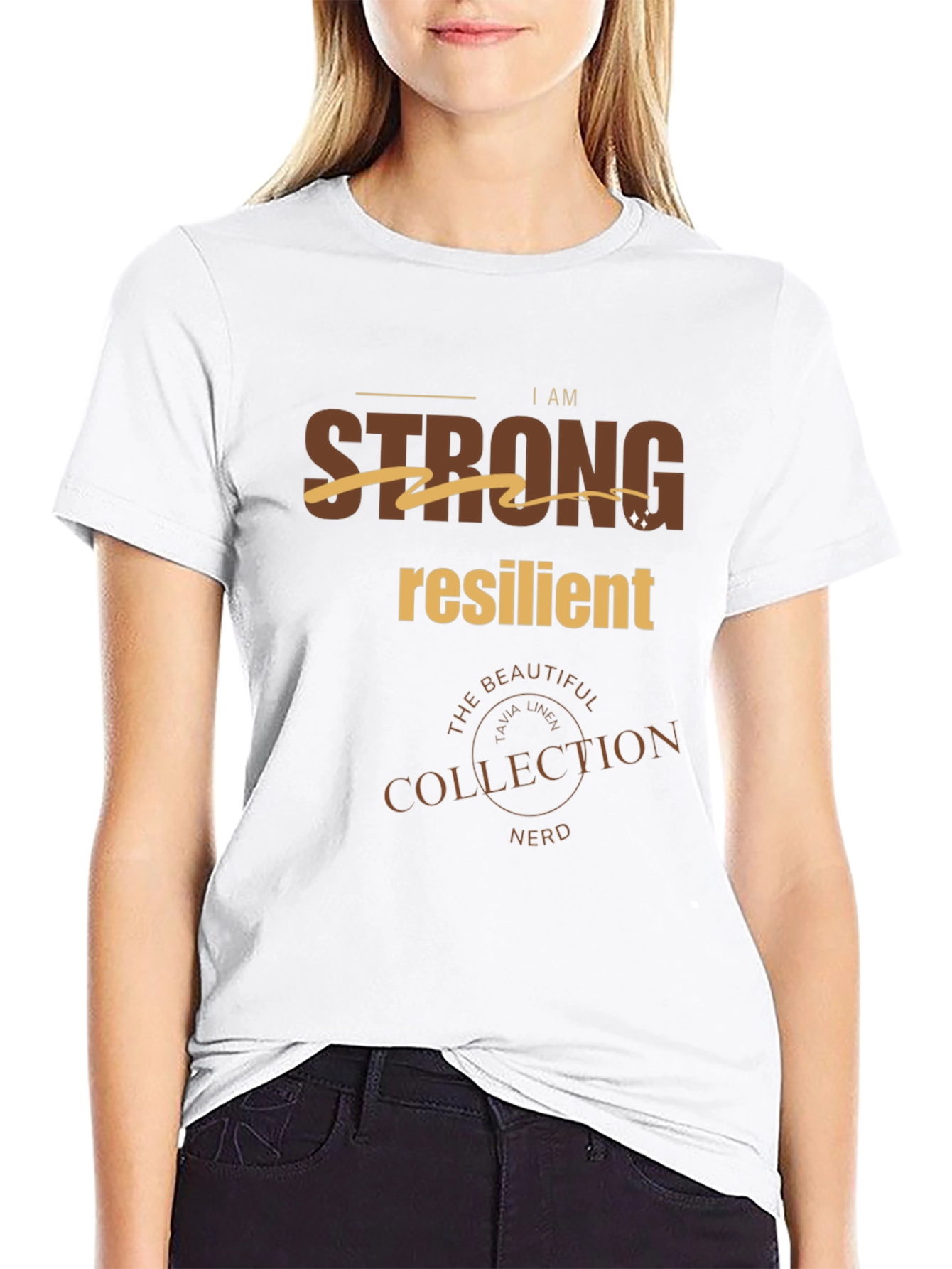 I Am Strong Resilient Graphic Tee