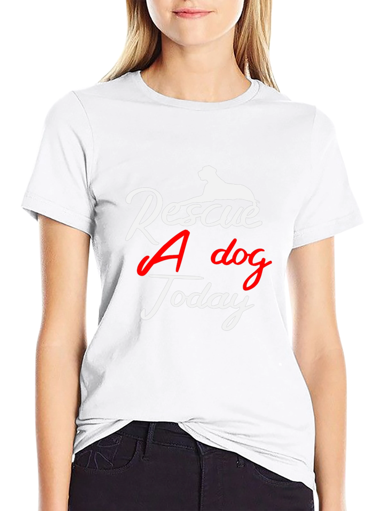 Rescue A Dog Today T-Shirt -  Unisex