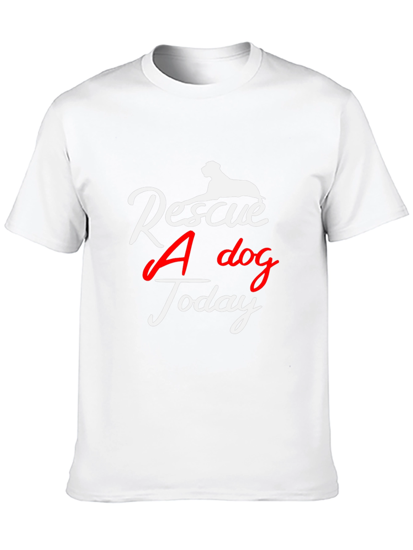 Rescue A Dog Today T-Shirt -  Unisex