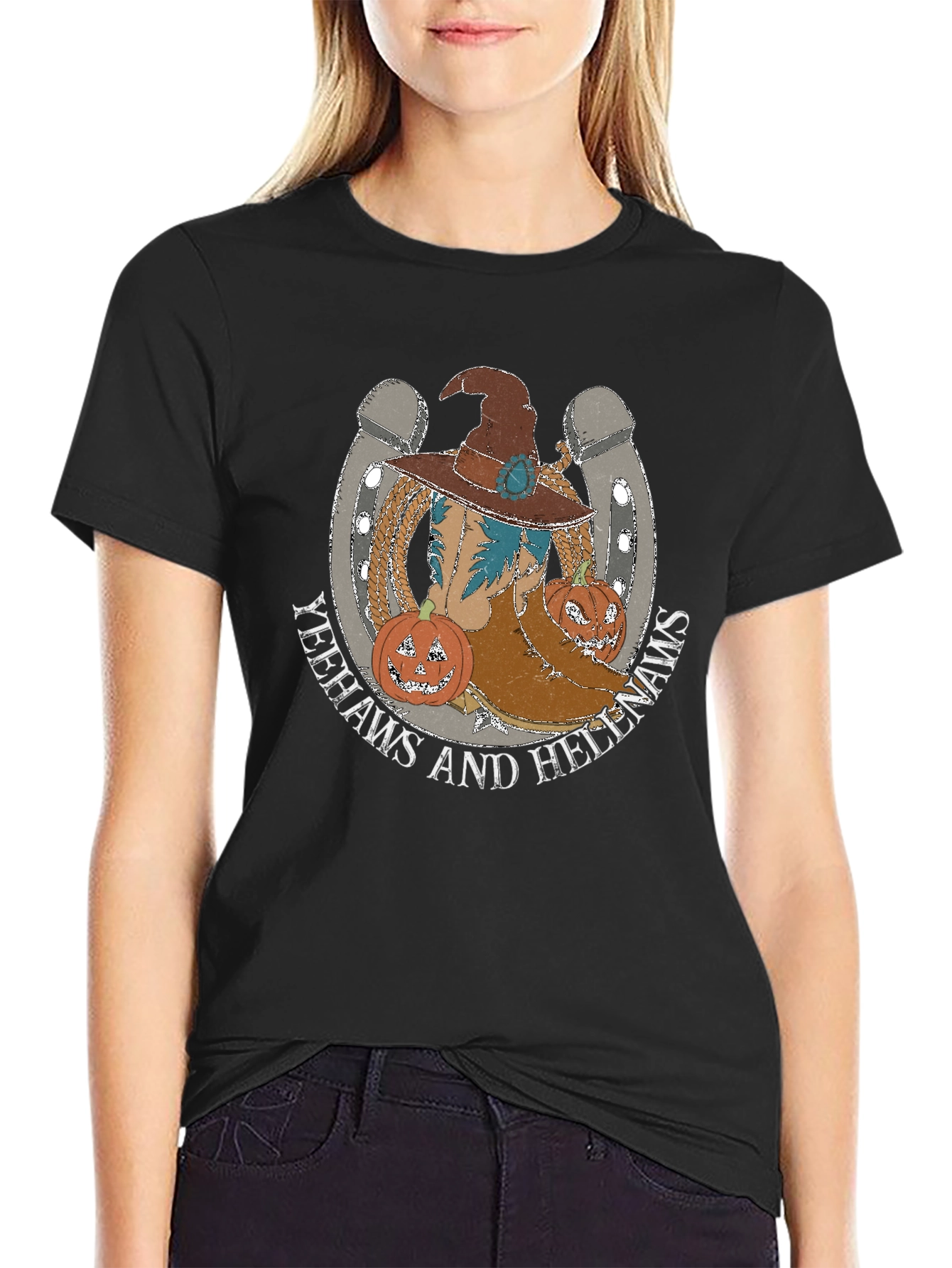 Yeehaws and Heehaws Halloween Tee