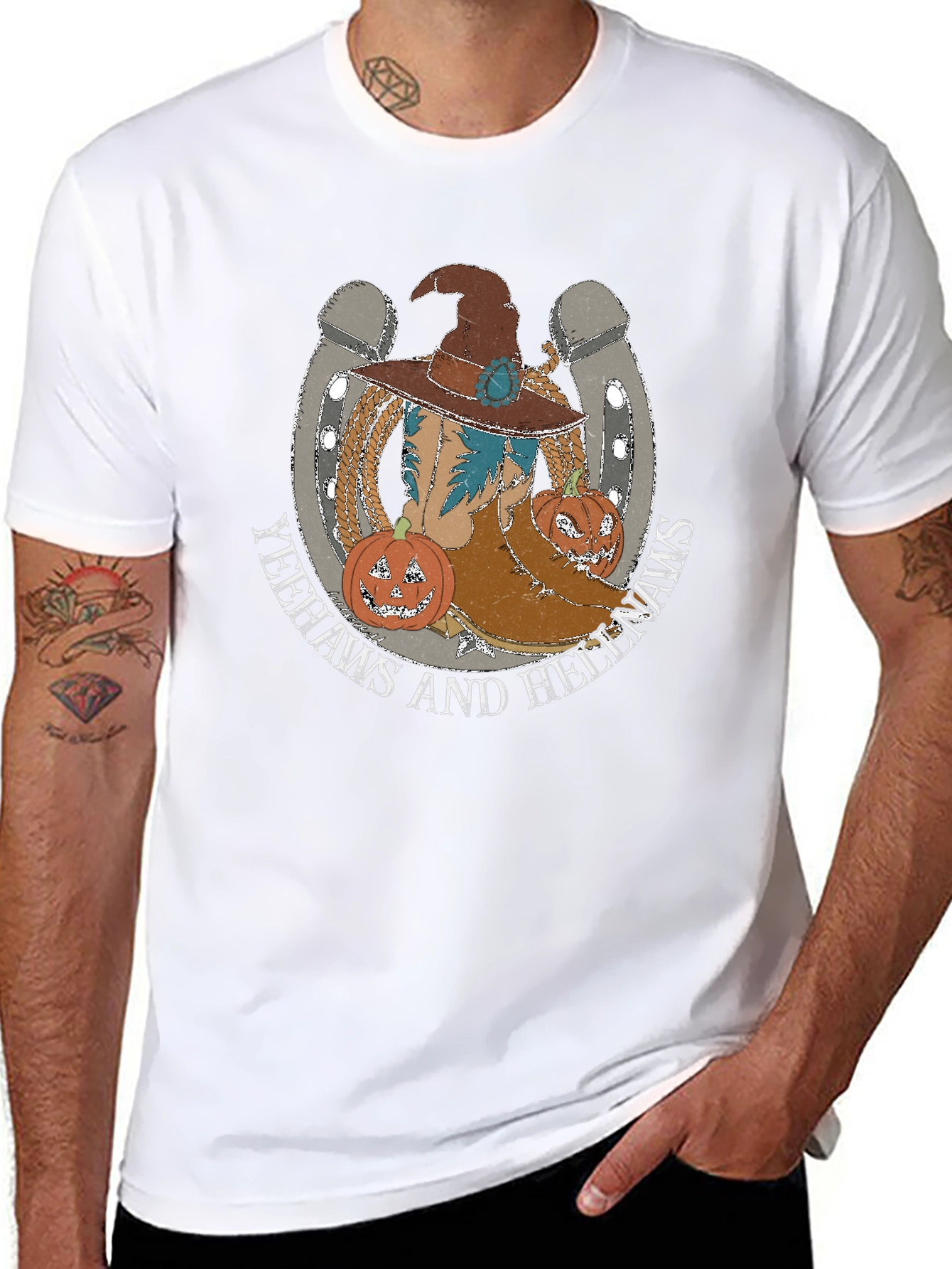Yeehaws and Heehaws Halloween Tee