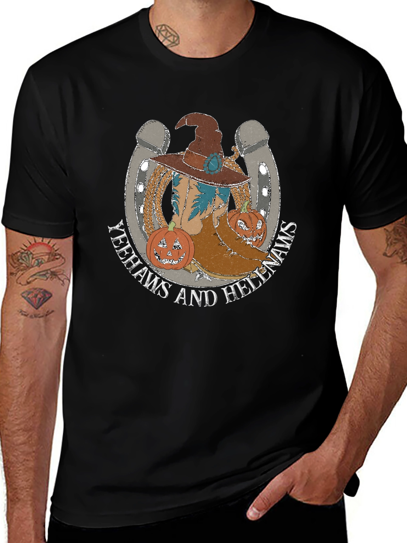 Yeehaws and Heehaws Halloween Tee