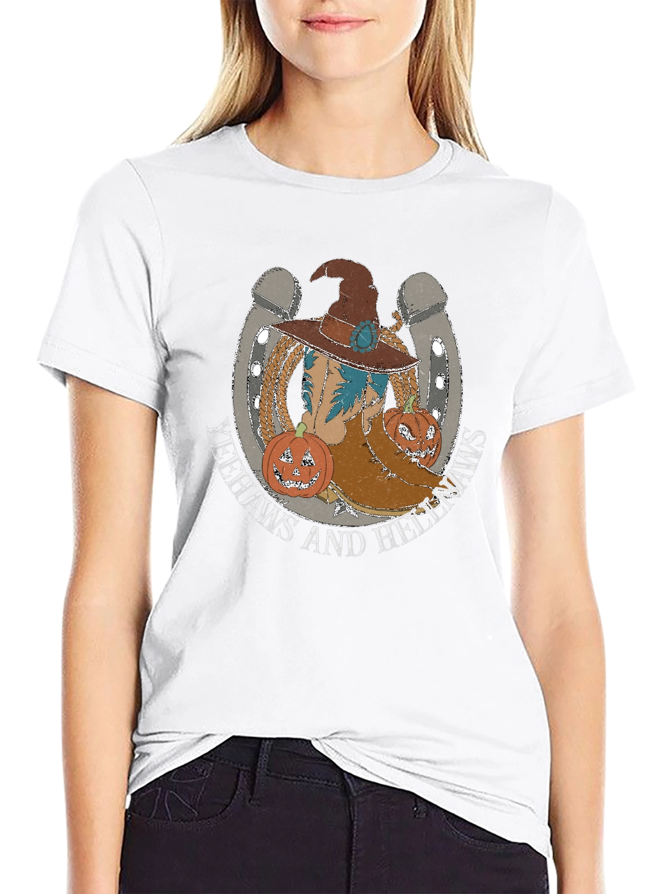 Yeehaws and Heehaws Halloween Tee