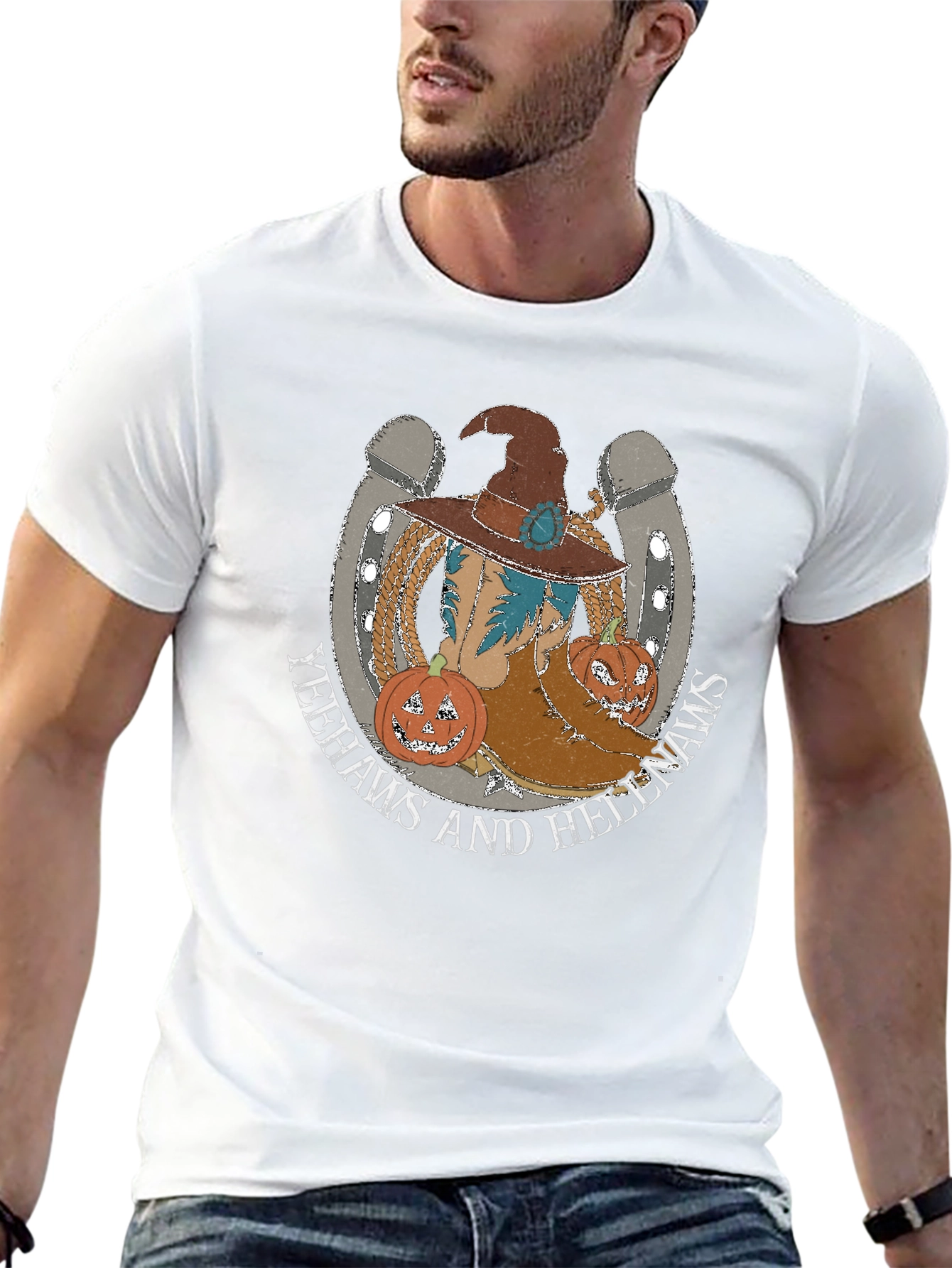 Yeehaws and Heehaws Halloween Tee