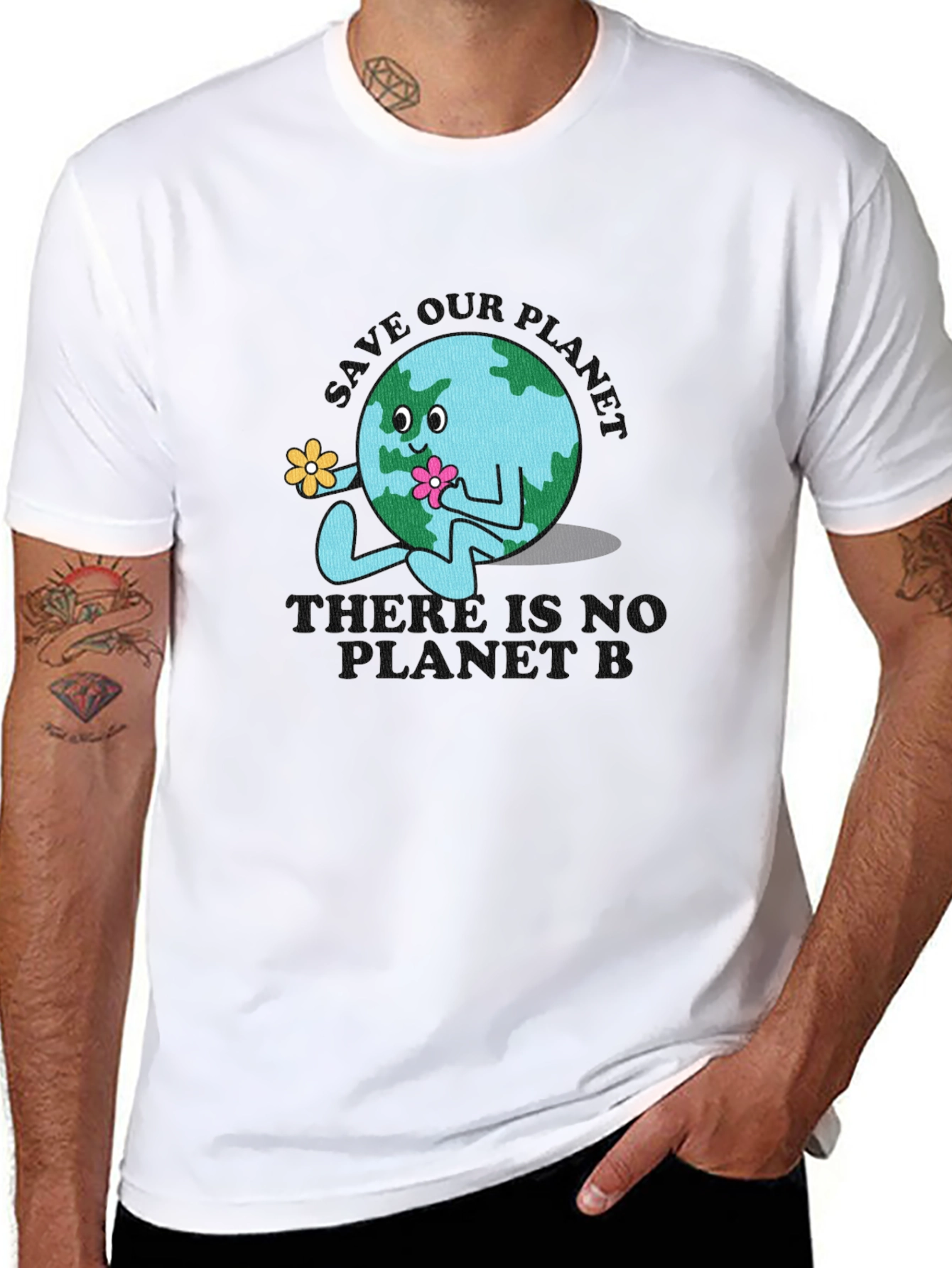 Save Our Planet Black T-Shirt