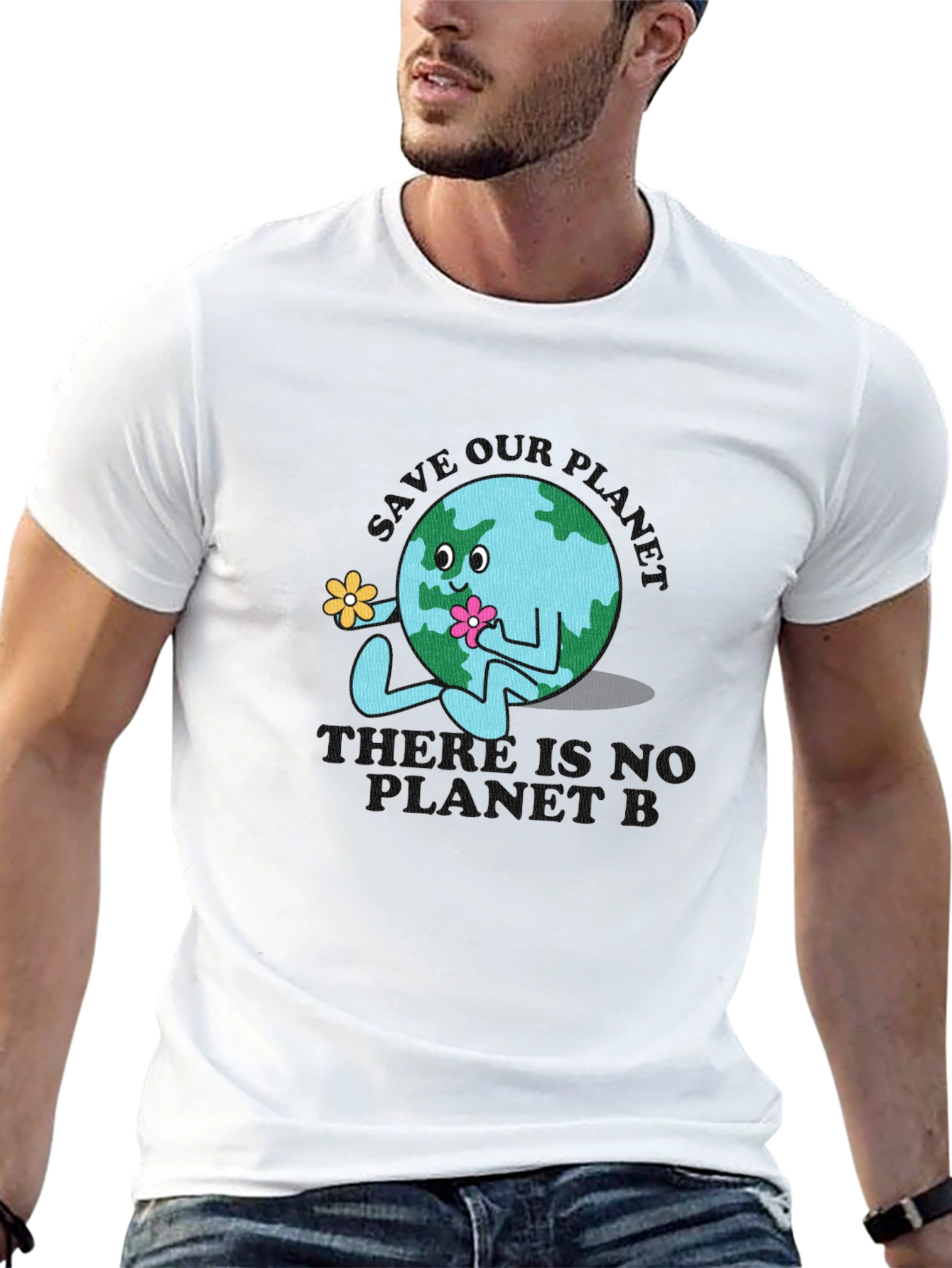 Save Our Planet Black T-Shirt