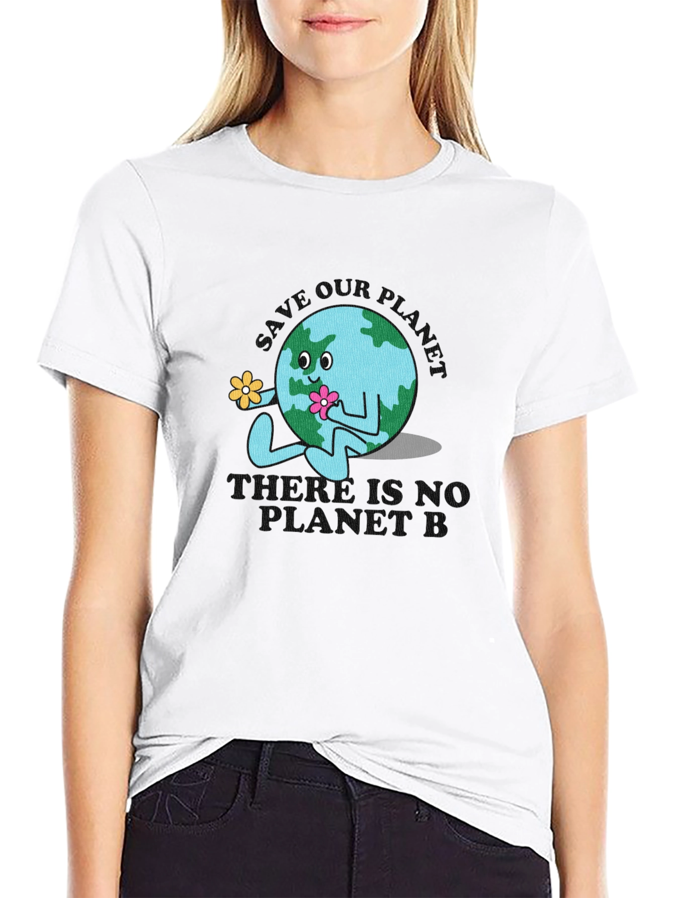 Save Our Planet Black T-Shirt