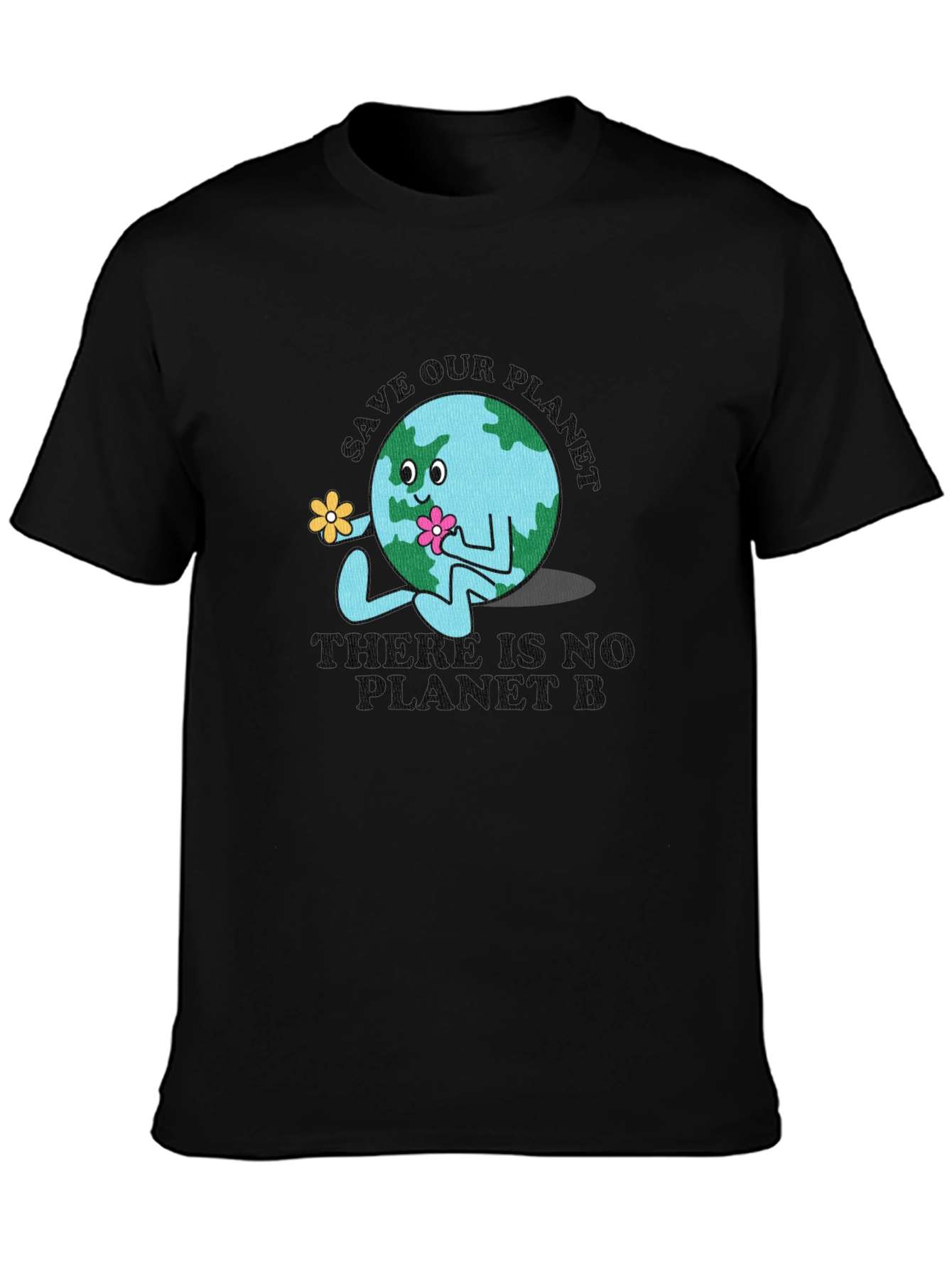Save Our Planet Black T-Shirt