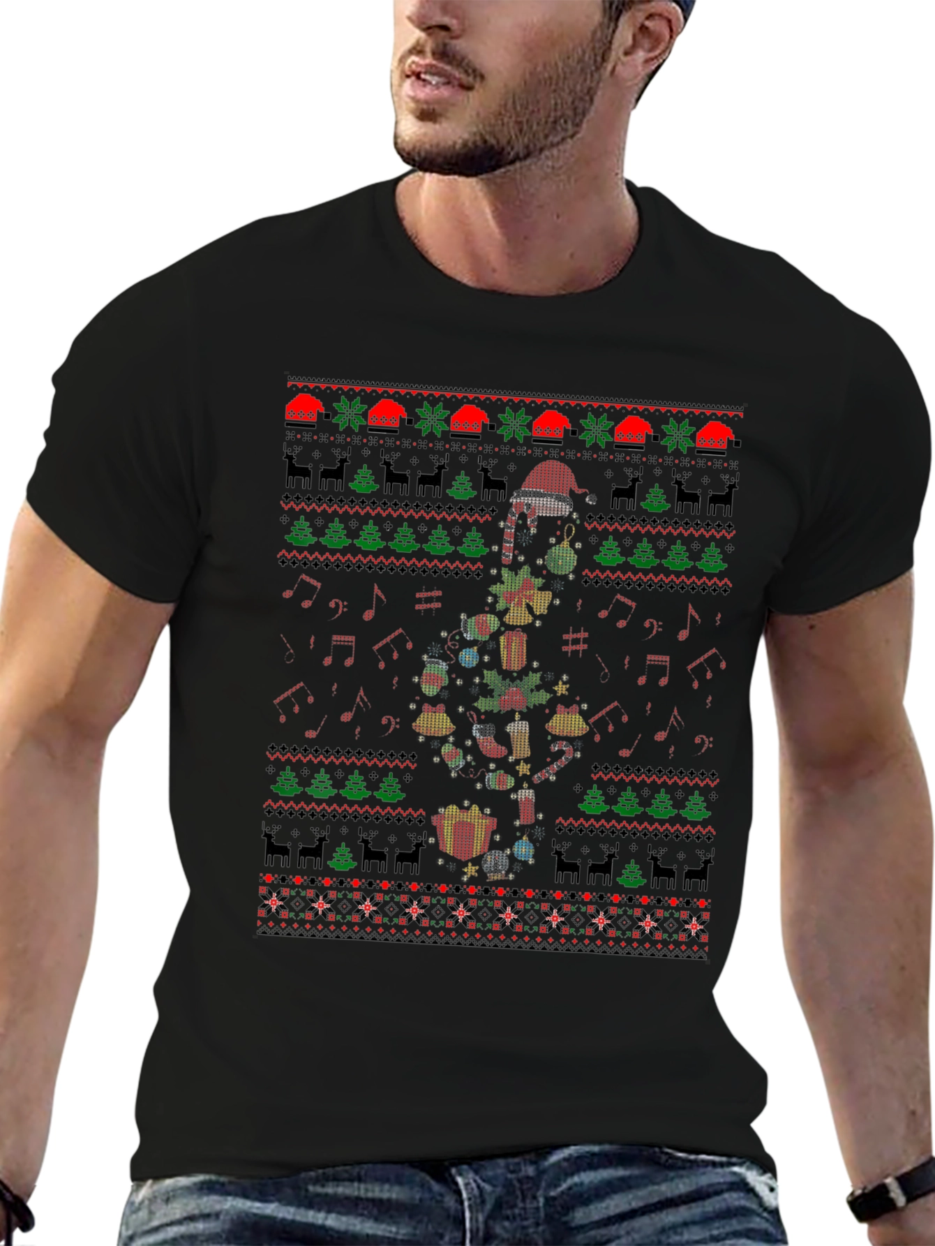 Christmas Ugly Sweater T-Shirt Holiday Party