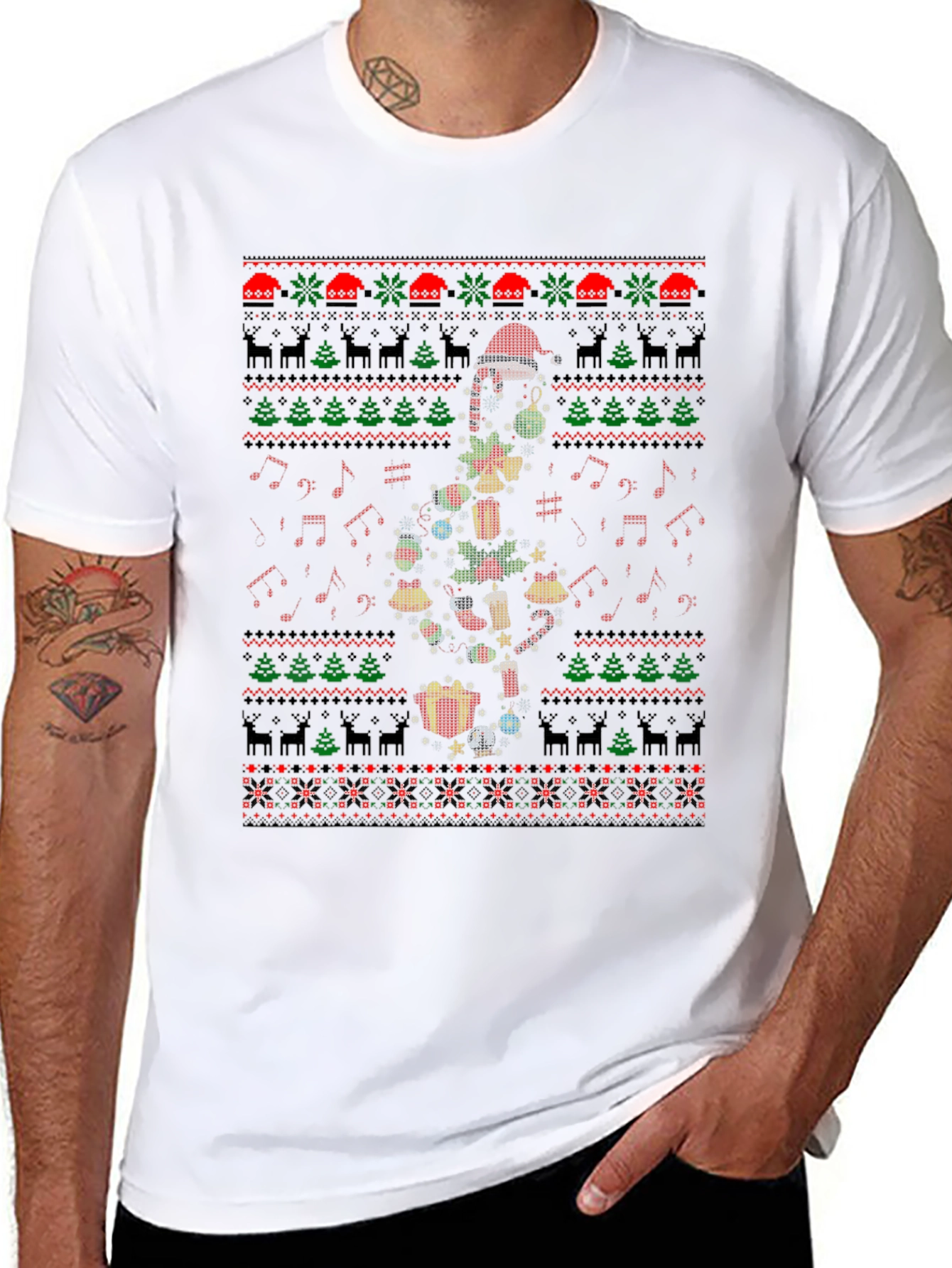 Christmas Ugly Sweater T-Shirt Holiday Party