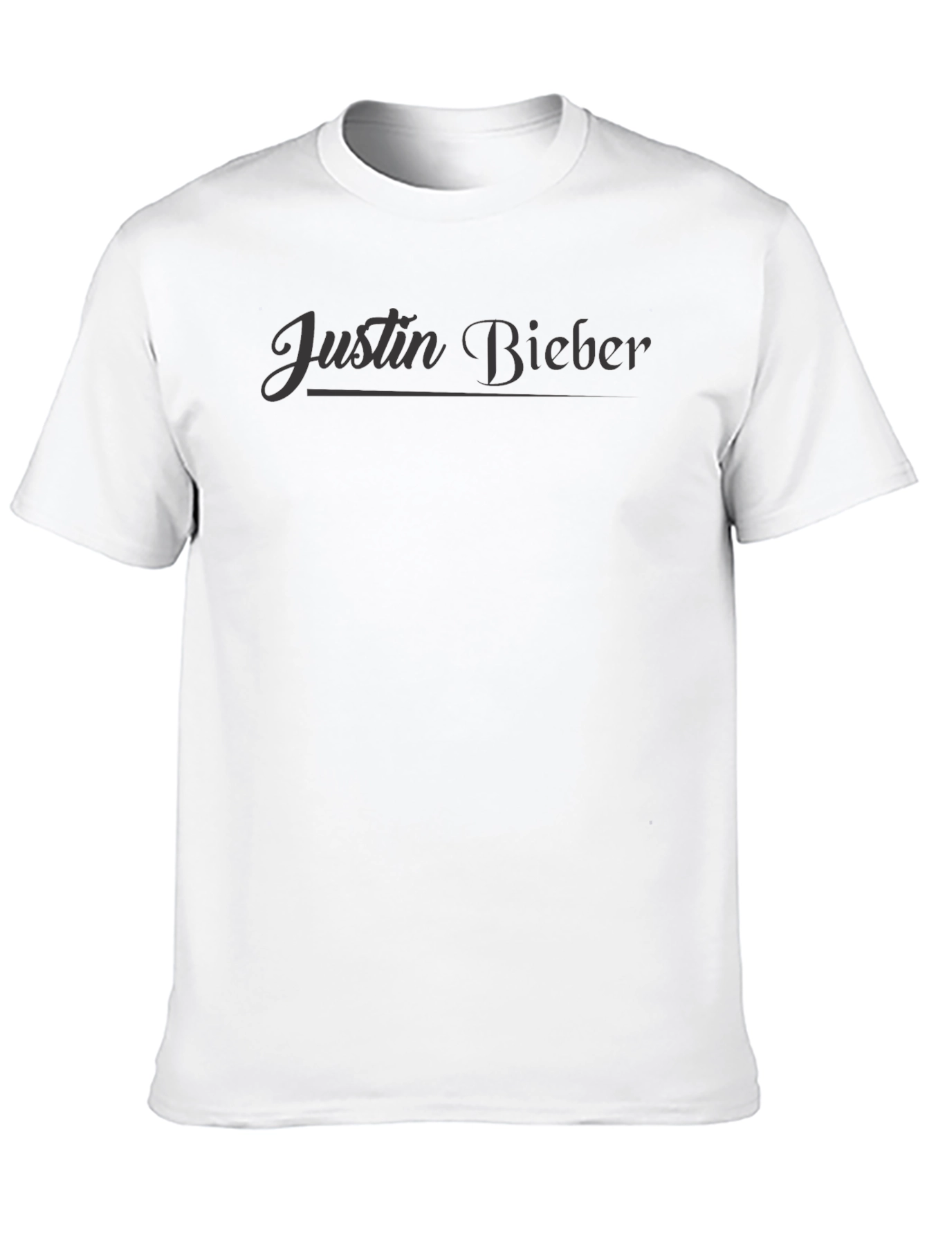 Justin Bieber Black T-Shirt