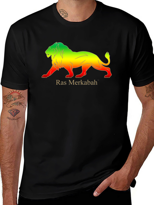 Rasta Lion Tee - Reggae Inspired Graphic T-Shirt