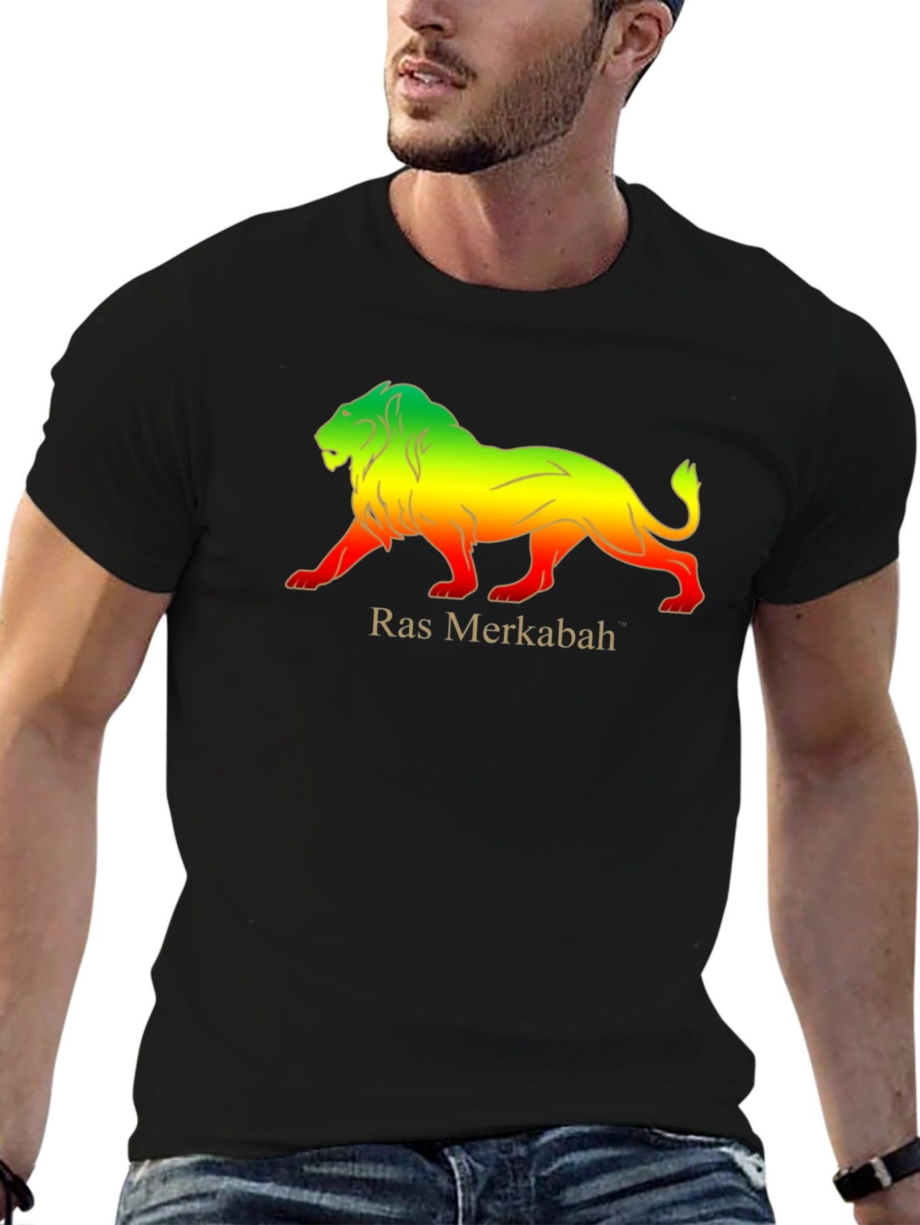 Rasta Lion Tee - Reggae Inspired Graphic T-Shirt