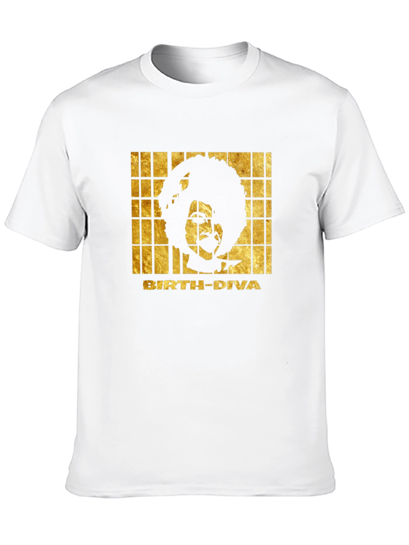 Birth Diva Graphic Print T-Shirt - Black