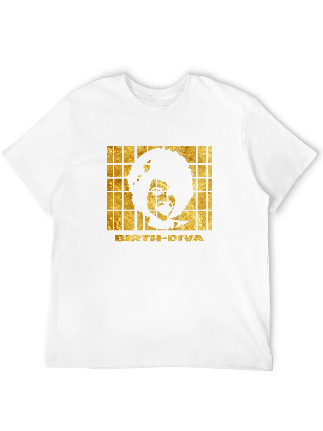 Birth Diva Graphic Print T-Shirt - Black