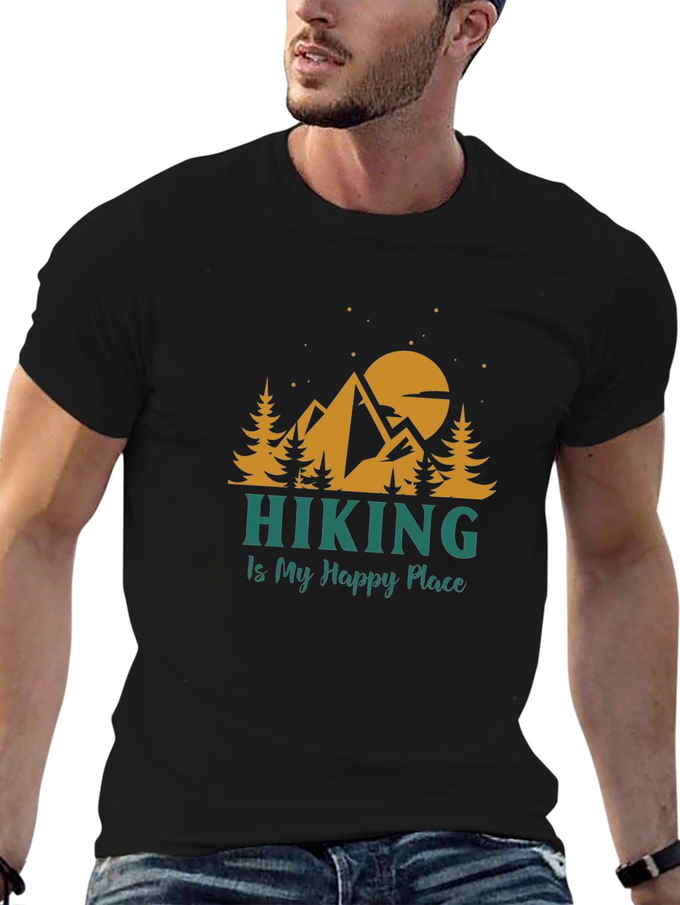Hiking Is My Happy Place T-Shirt