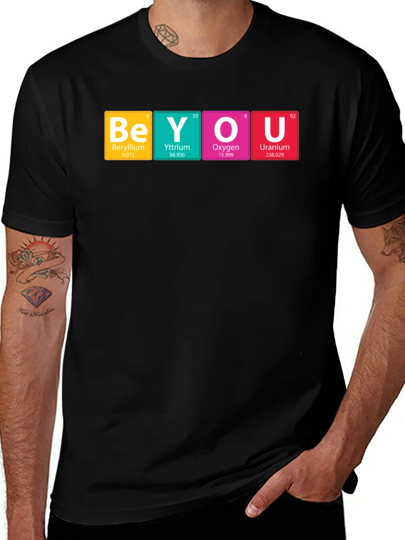 Be You Periodic Table T-Shirt - Science Tee