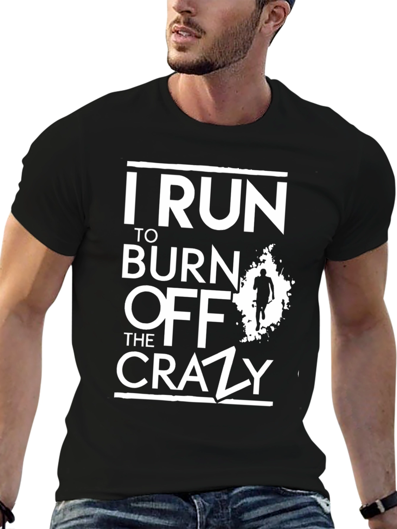 I Run To Burn Off The Crazy T-Shirt