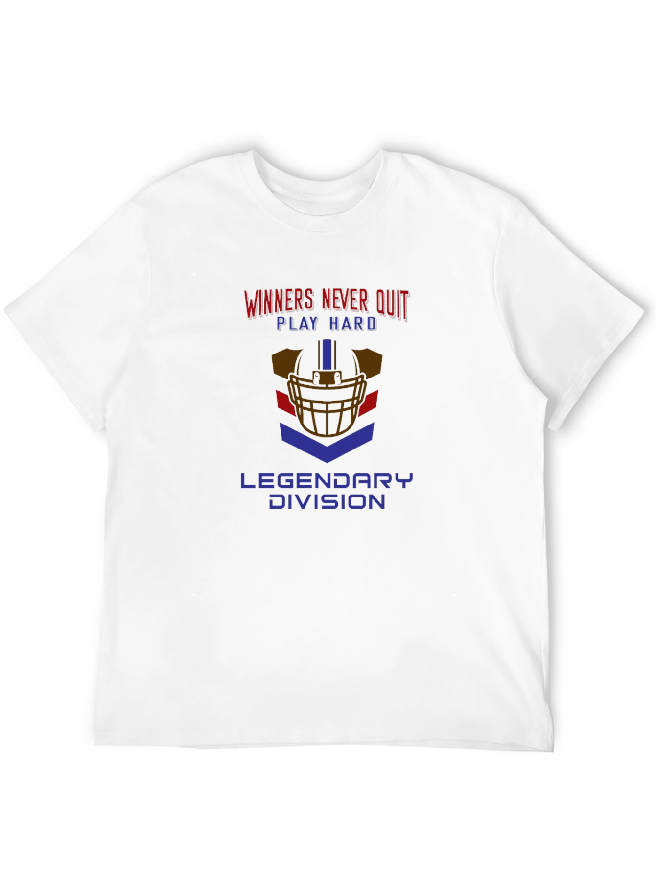 Winners Never Quit Graphic T-Shirt