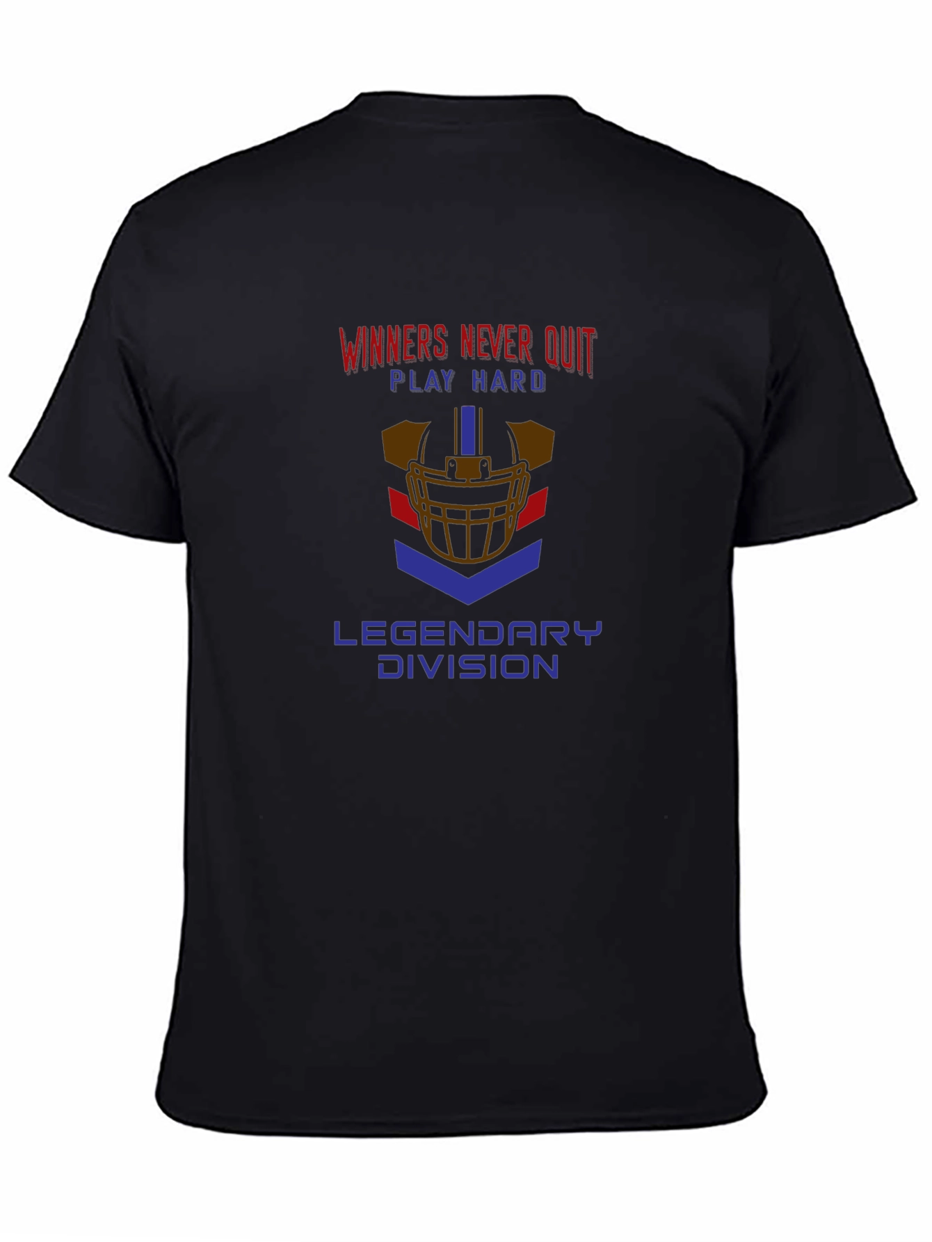 Winners Never Quit Graphic T-Shirt