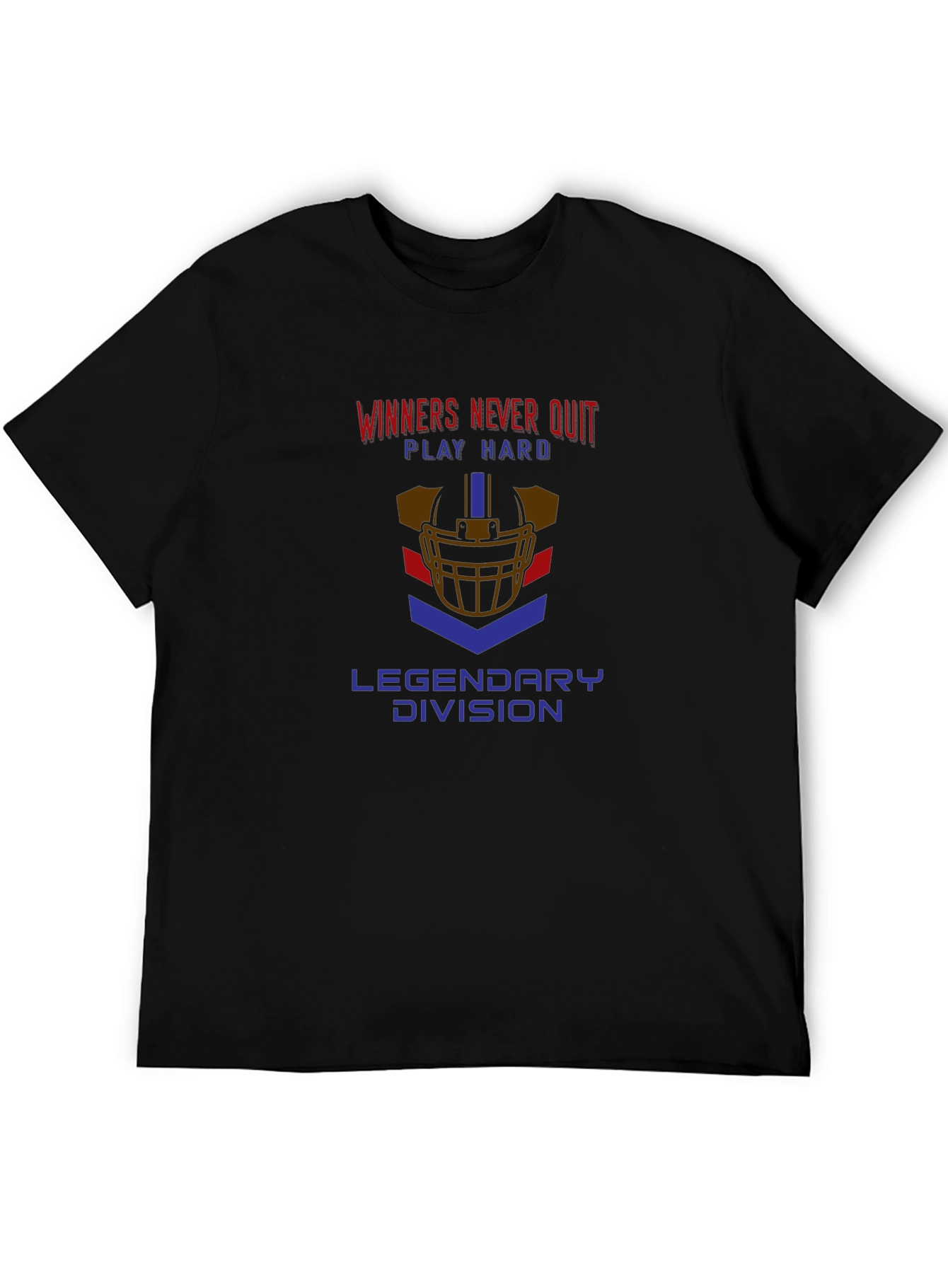 Winners Never Quit Graphic T-Shirt