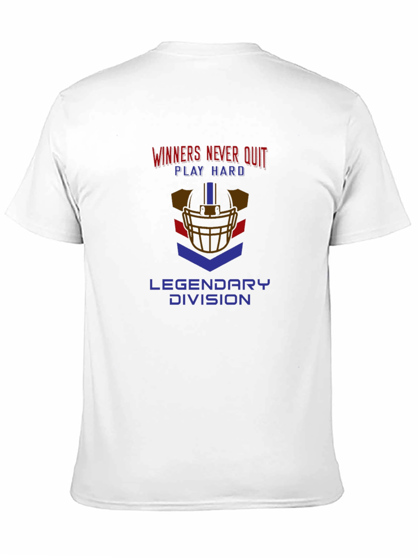 Winners Never Quit Graphic T-Shirt