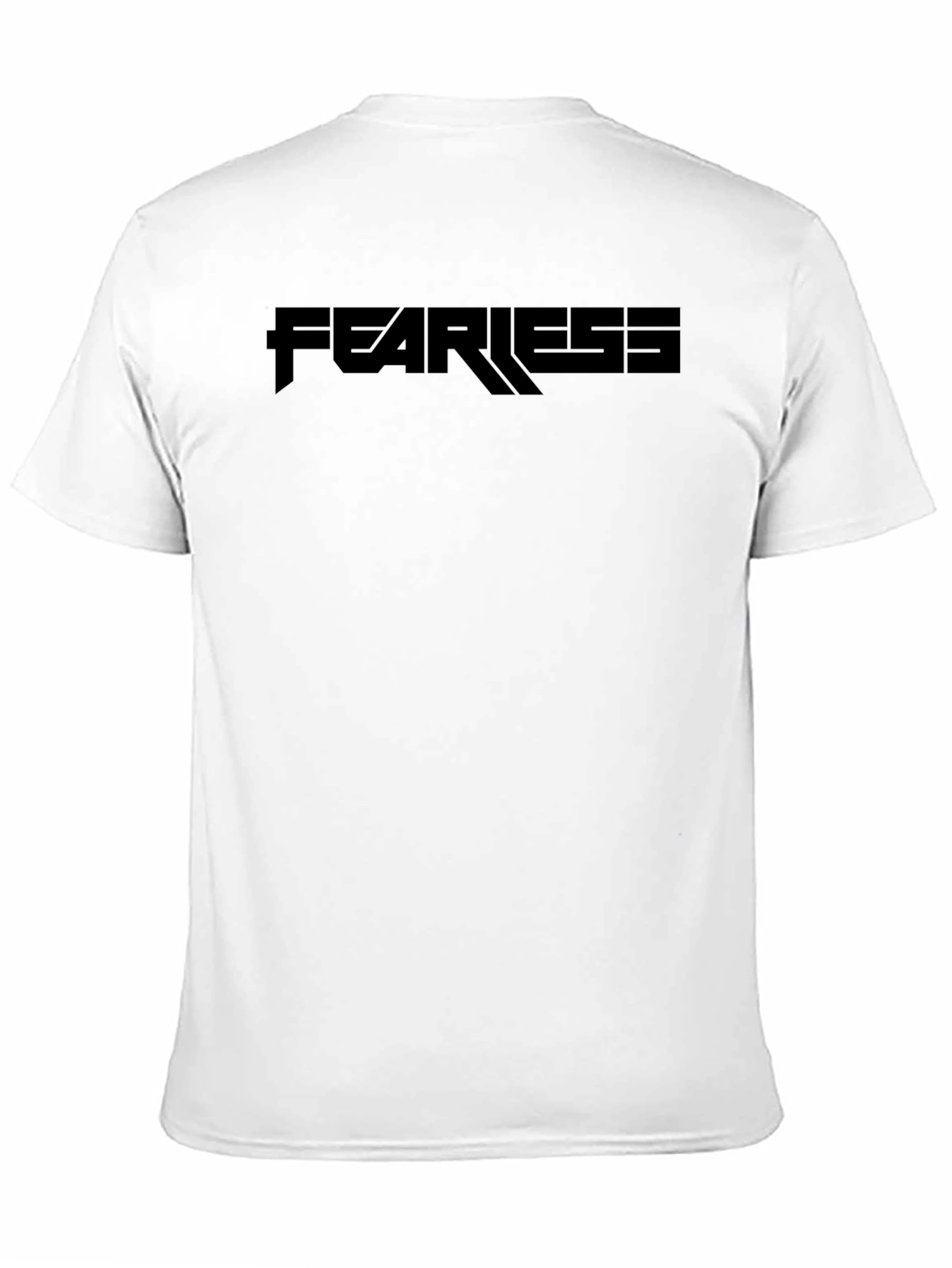 Fearless Black Graphic Tee