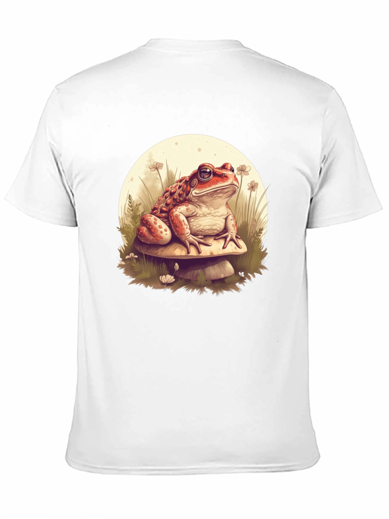 Toad on Mushroom Graphic Tee