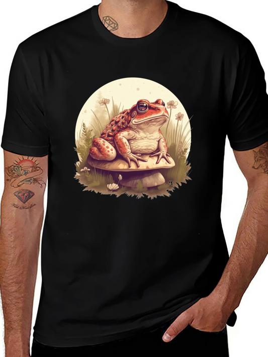 Toad on Mushroom Graphic Tee